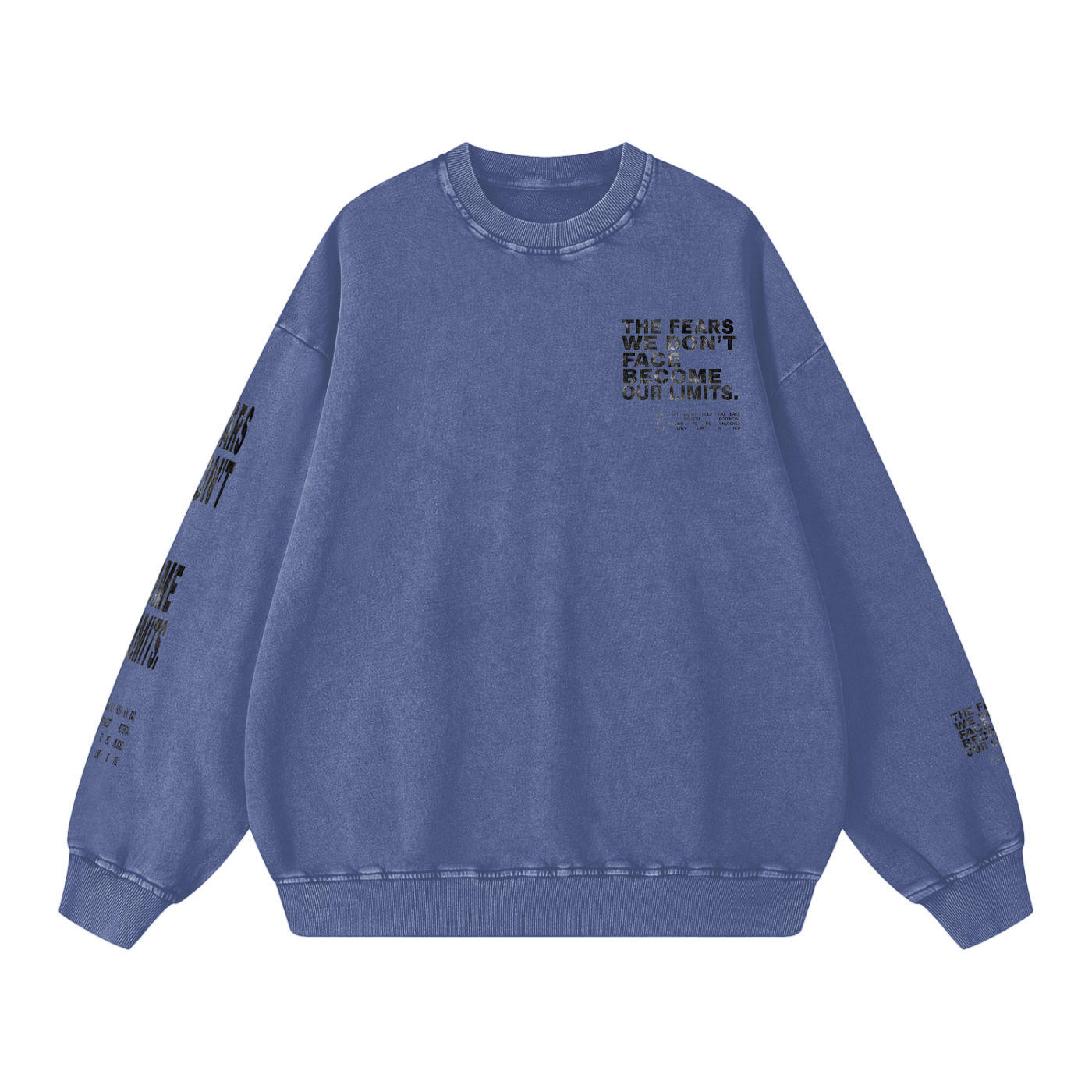 Face Your Fears Oversized Sweatshirt