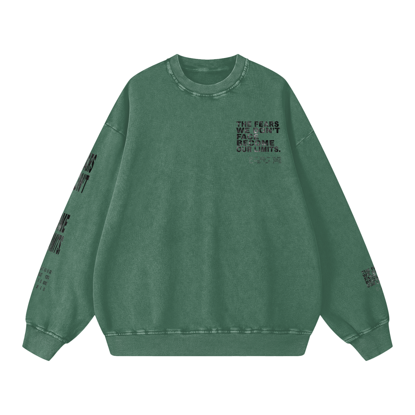 Face Your Fears Oversized Sweatshirt