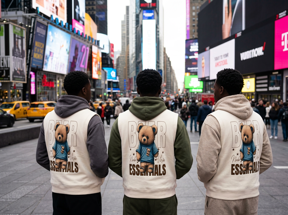 The Verde Bear Essential Heavyweight Vest (International)