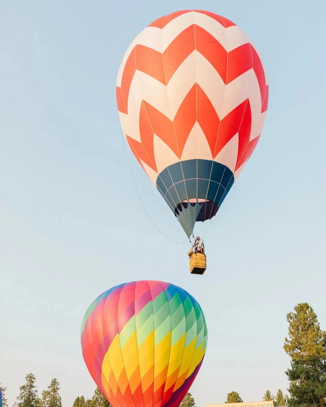 Up, up, and away. 🎈
ㅤ
Don't miss one of Bend's favorite summer traditions, Balloons Over Bend, July 24&ndash;26. Watch colorful hot air balloons take to the skies at sunrise, experience the magic of the Night Glow, and enjoy a weekend filled with li