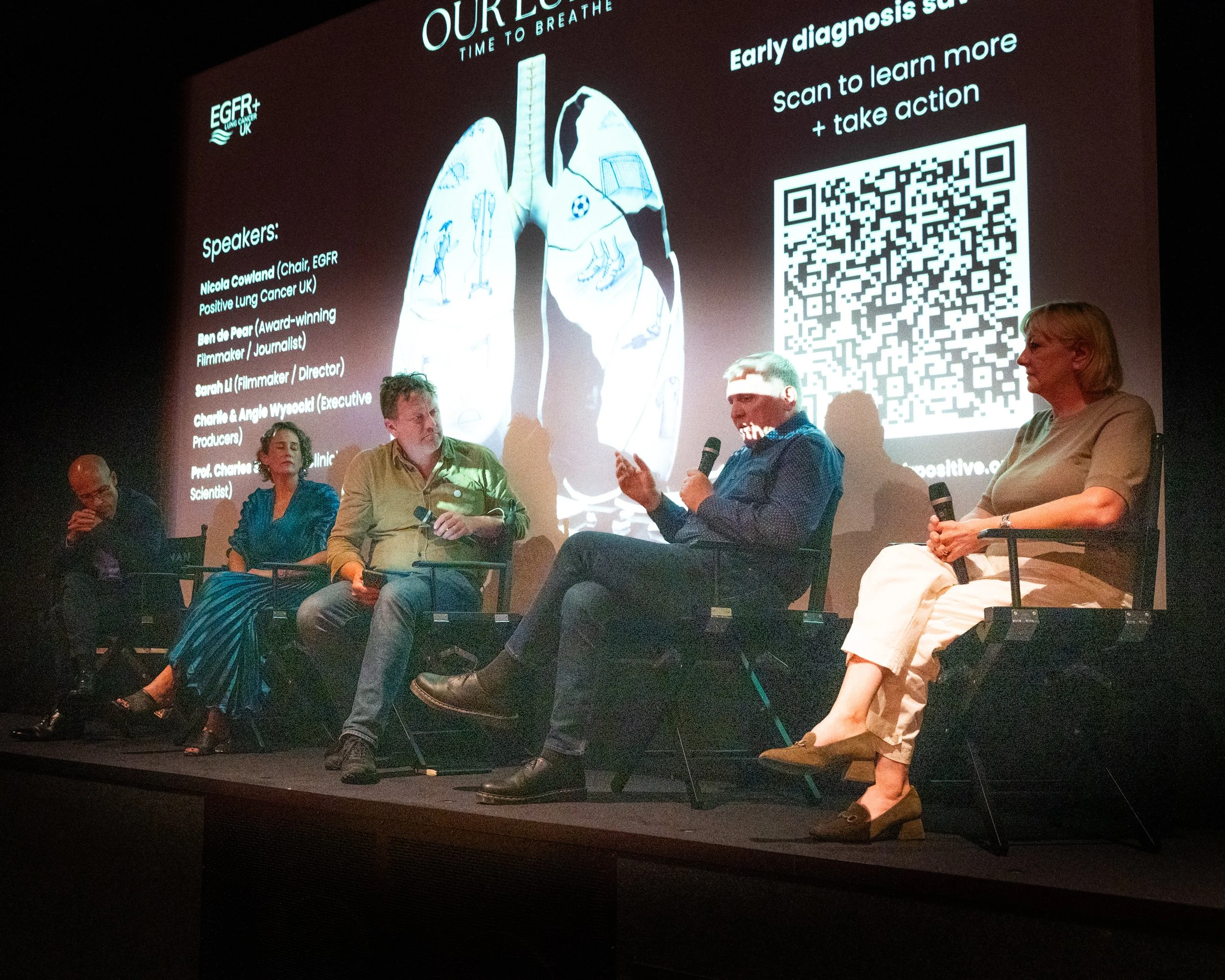 Panel discussion following the premiere of Our Lungs: Time to Breathe