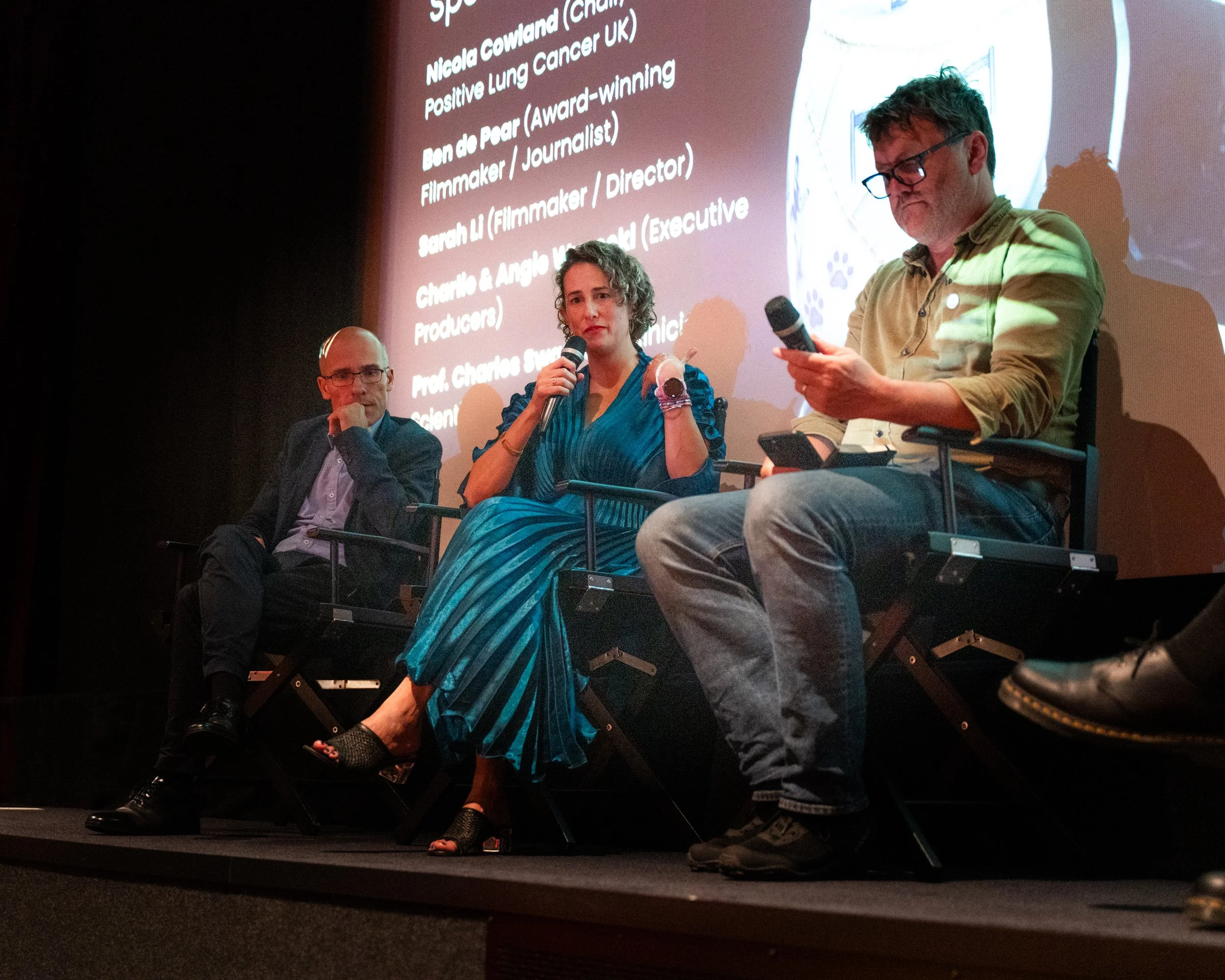 Panel discussion following the premiere of Our Lungs: Time to Breathe