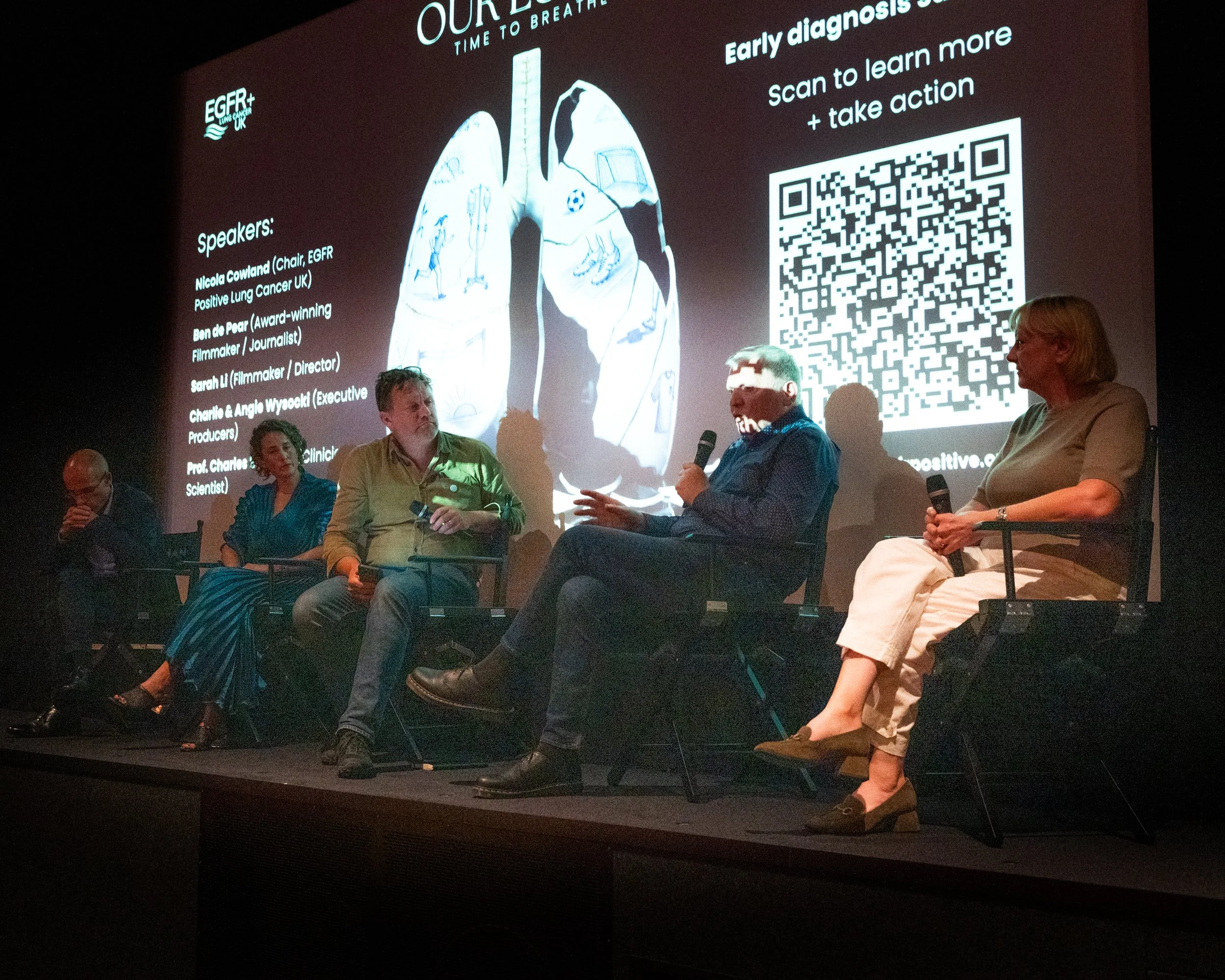 Panel discussion following the premiere of Our Lungs: Time to Breathe