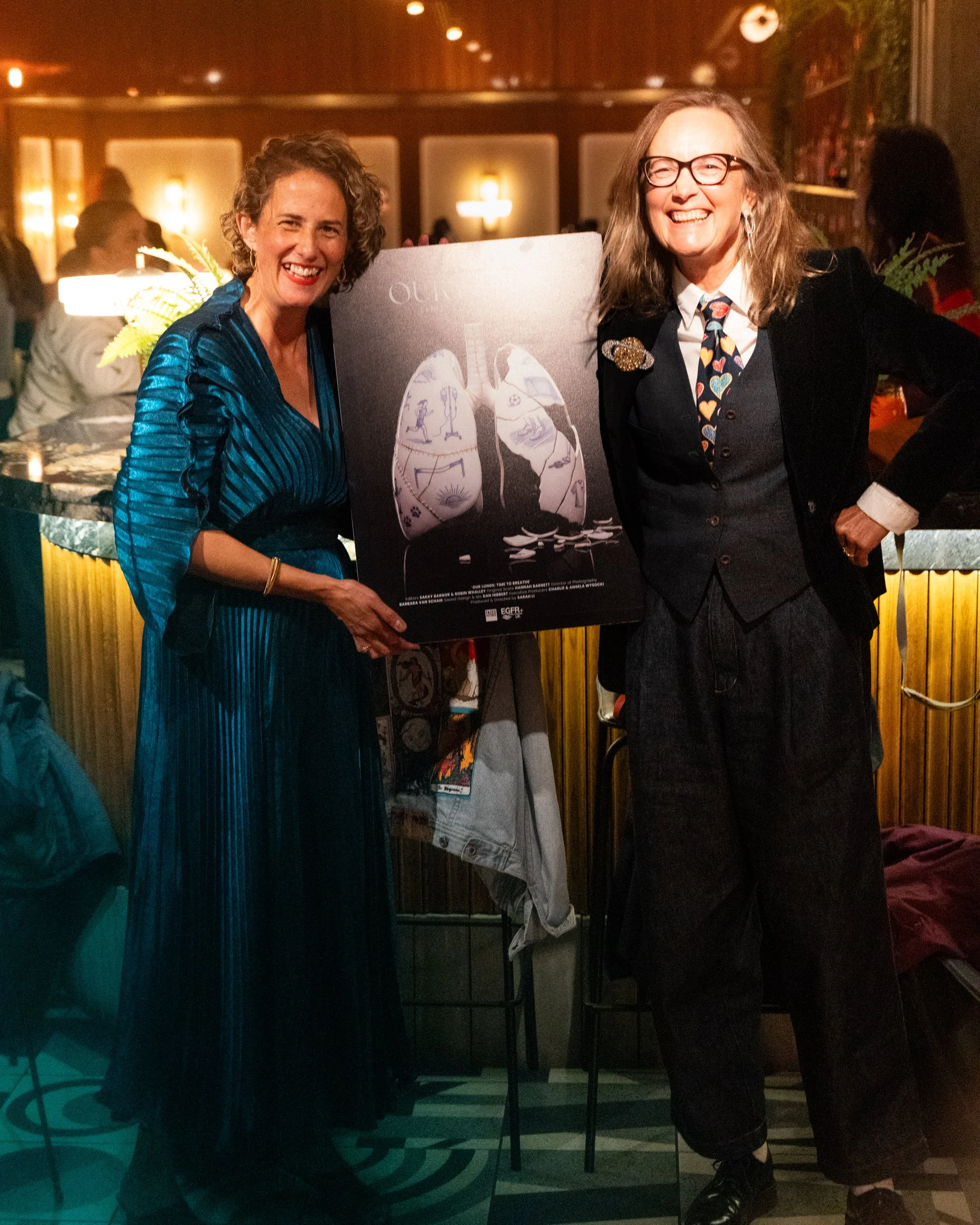 Guests at the premiere of Our Lungs: Time to Breathe, 8 September 2026