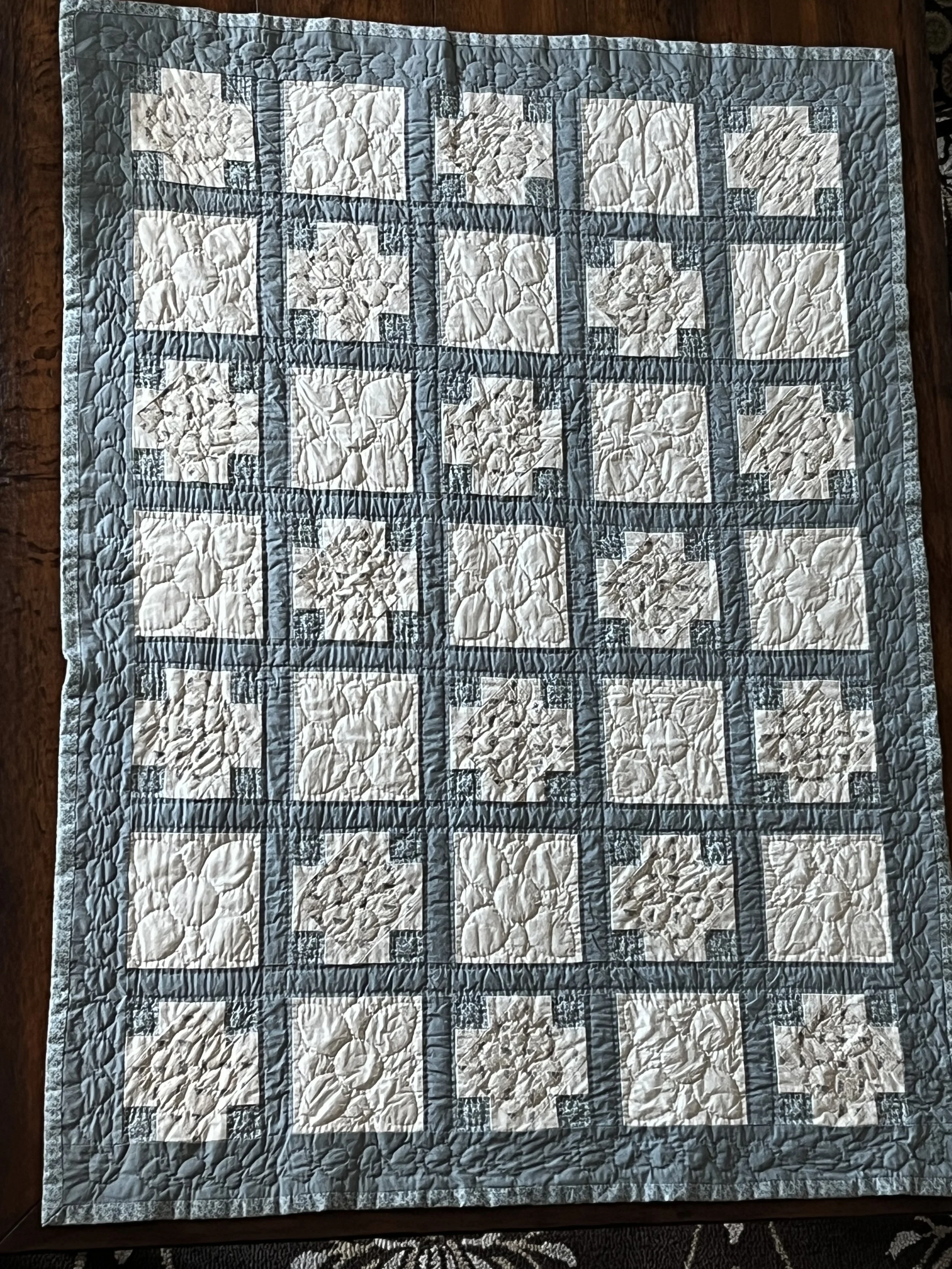 Child's Quilt -- copied from an old quilt my mother made