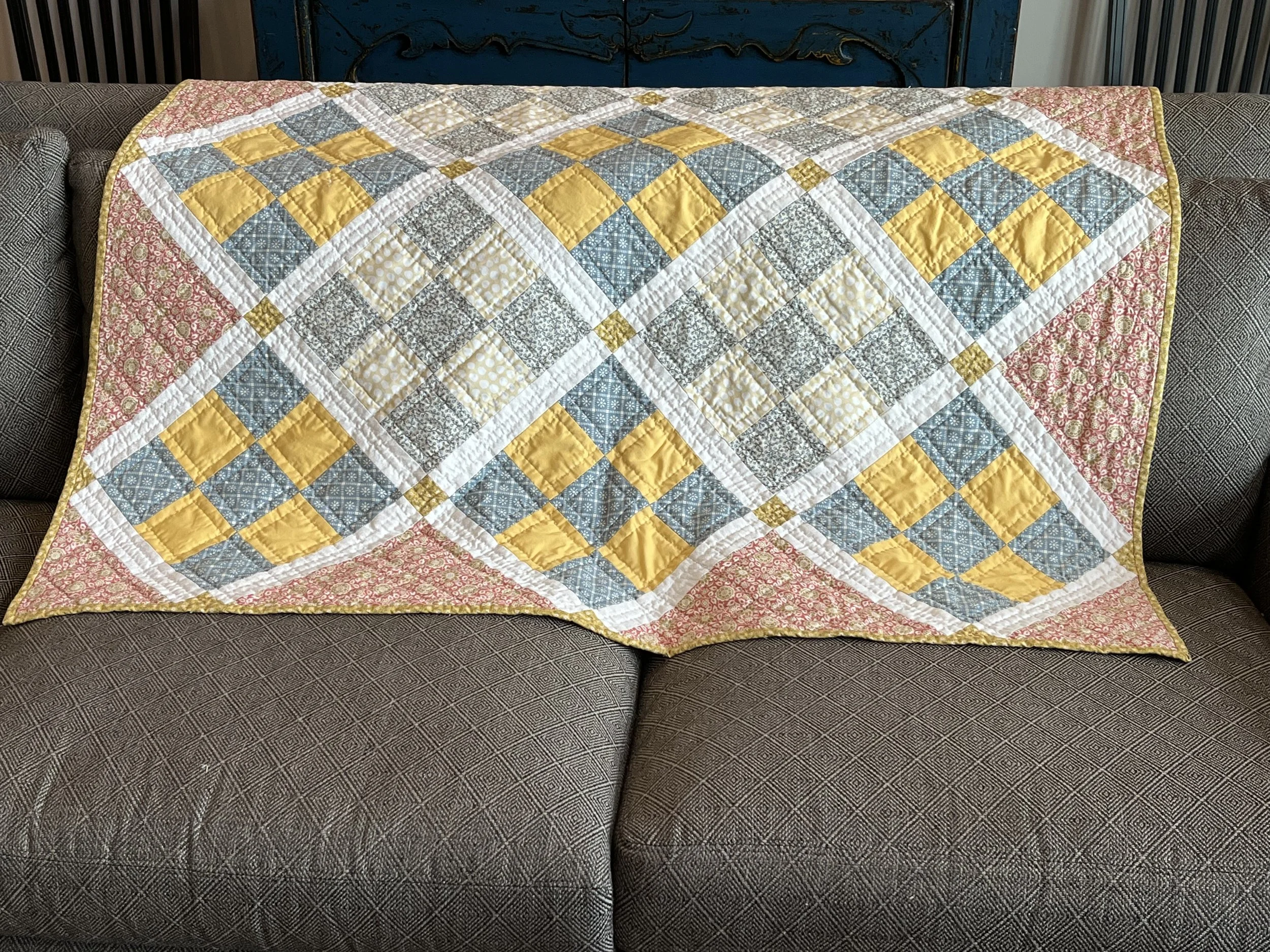 Child's Quilt "Tiles"