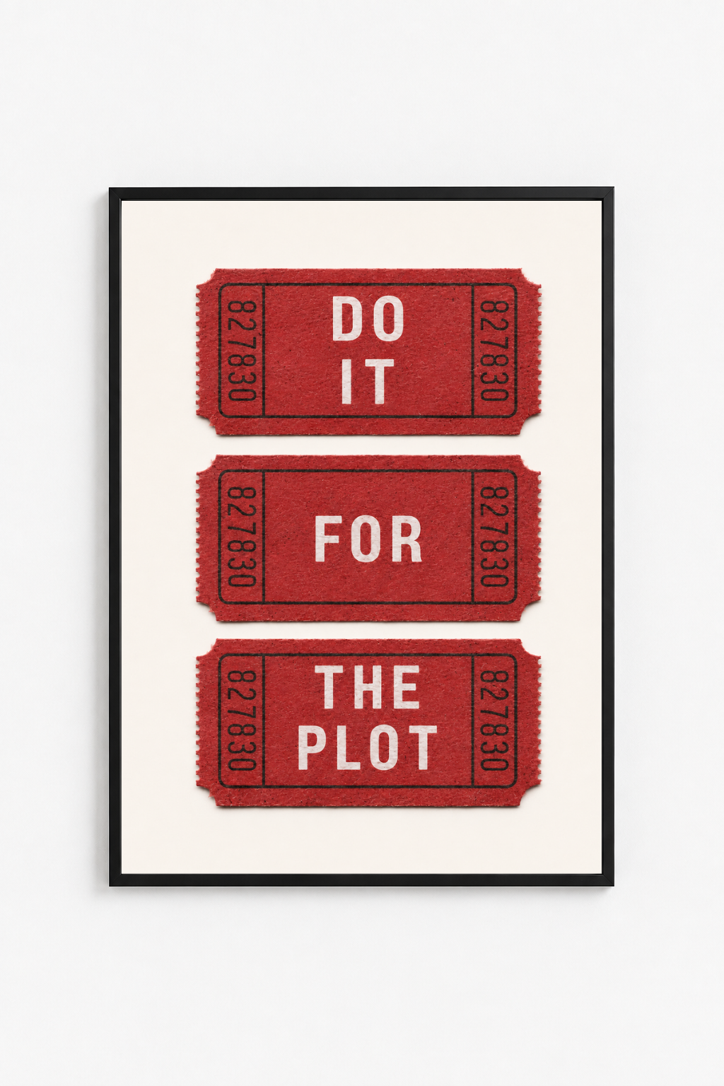 Do It for the Plot