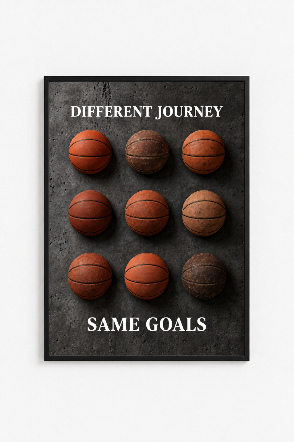 Different Journey, Same Goals