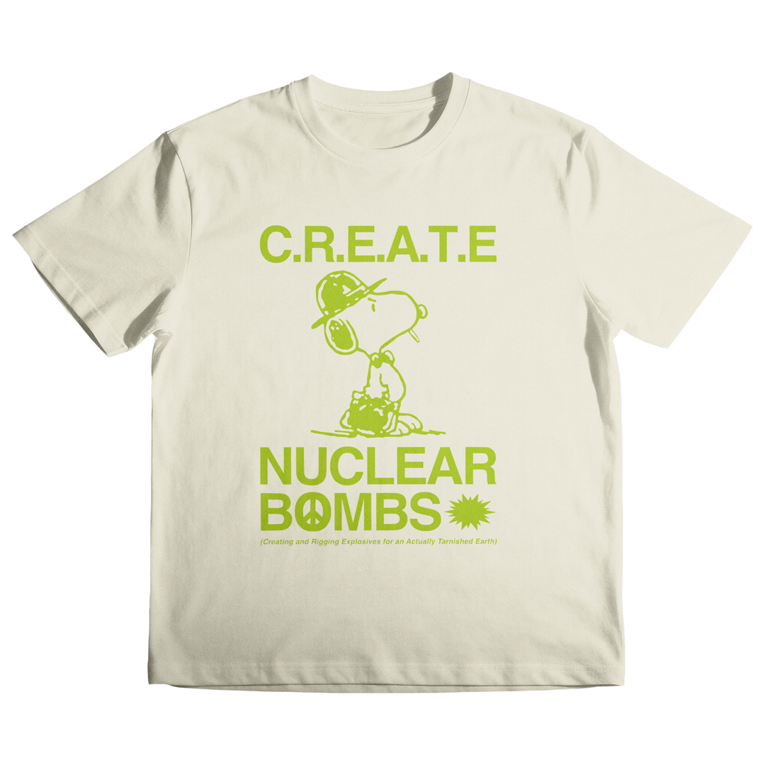 Camiseta C.R.E.A.T.E Nuclear Bombs
