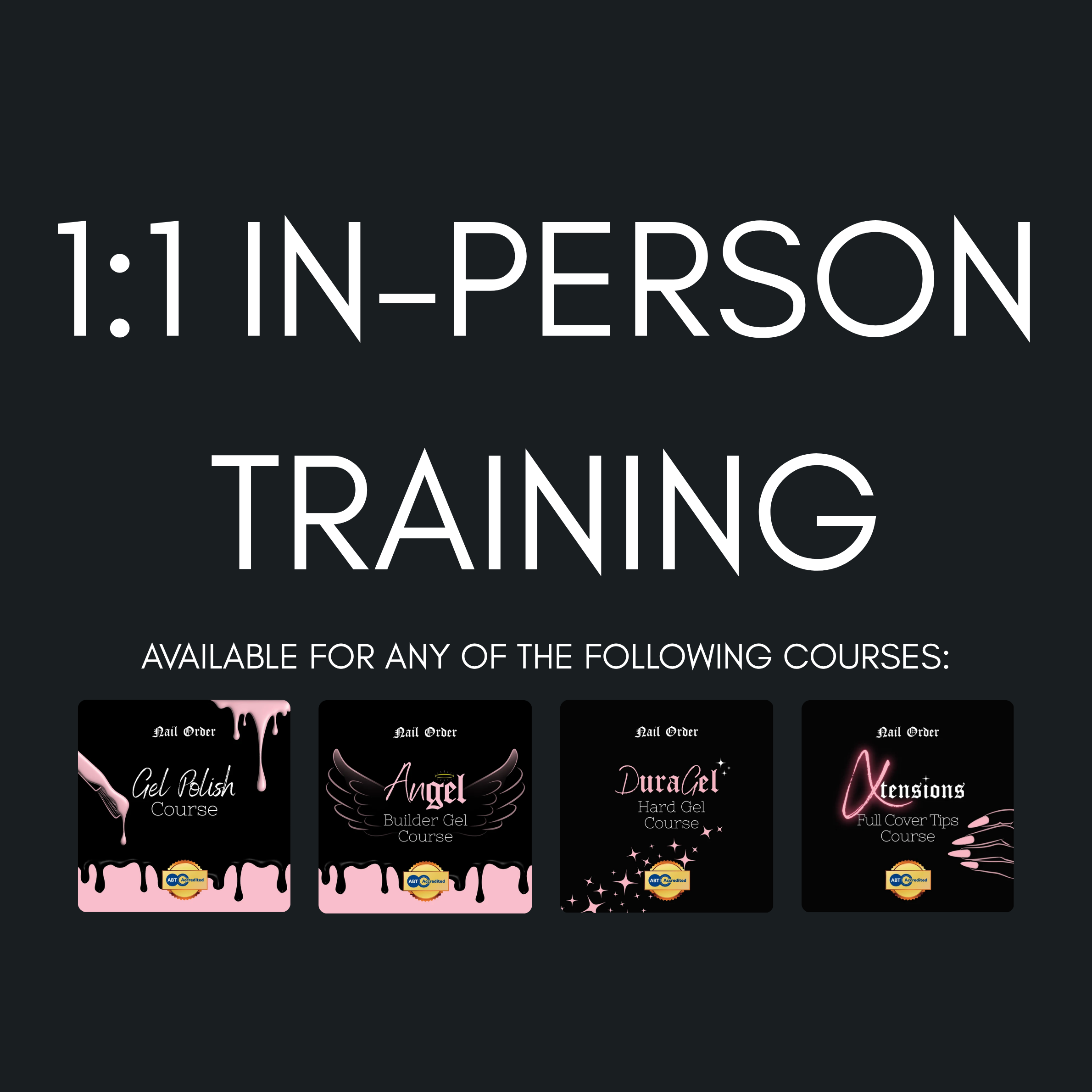 1:1 In Person Training Course
