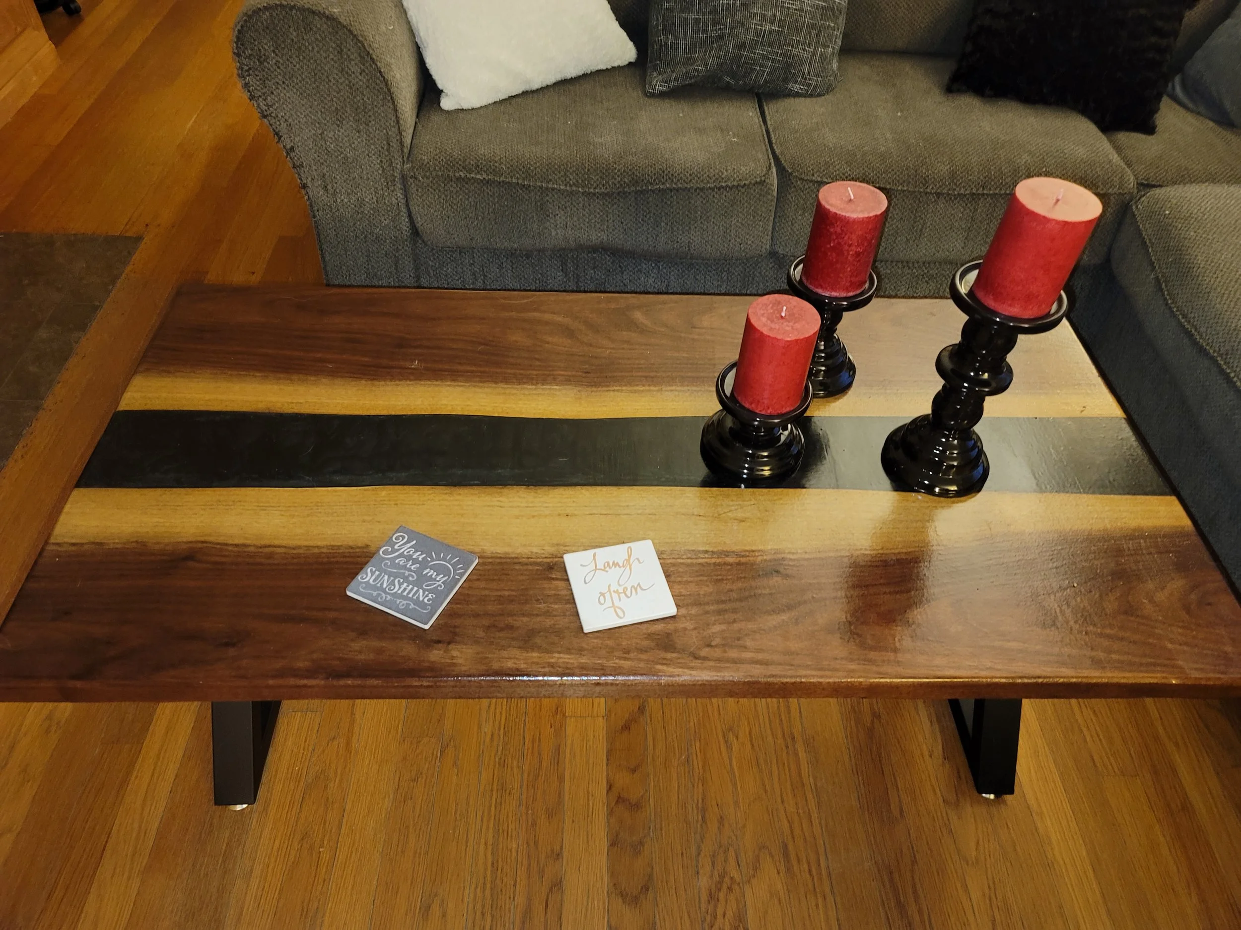 Custom Epoxy Coffee Table
