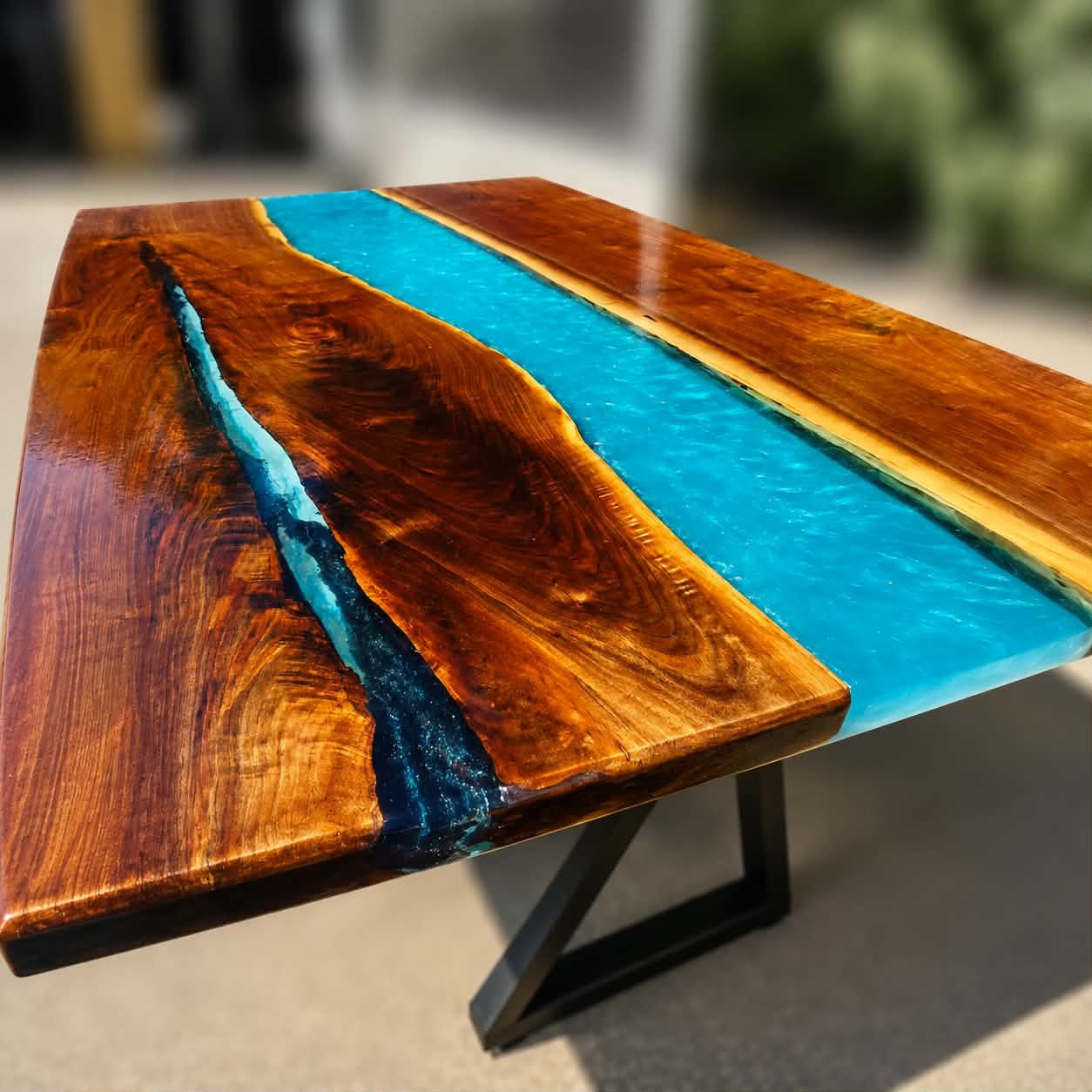 Custom Epoxy Dining Table