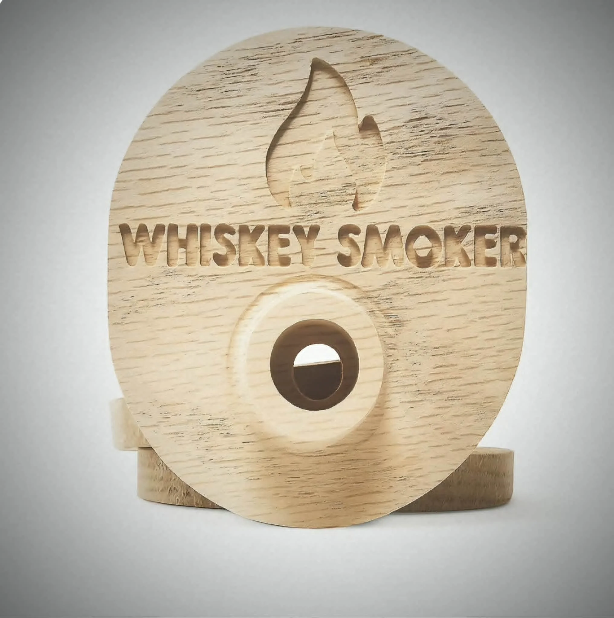 Handcrafted Wooden Whiskey Smoker