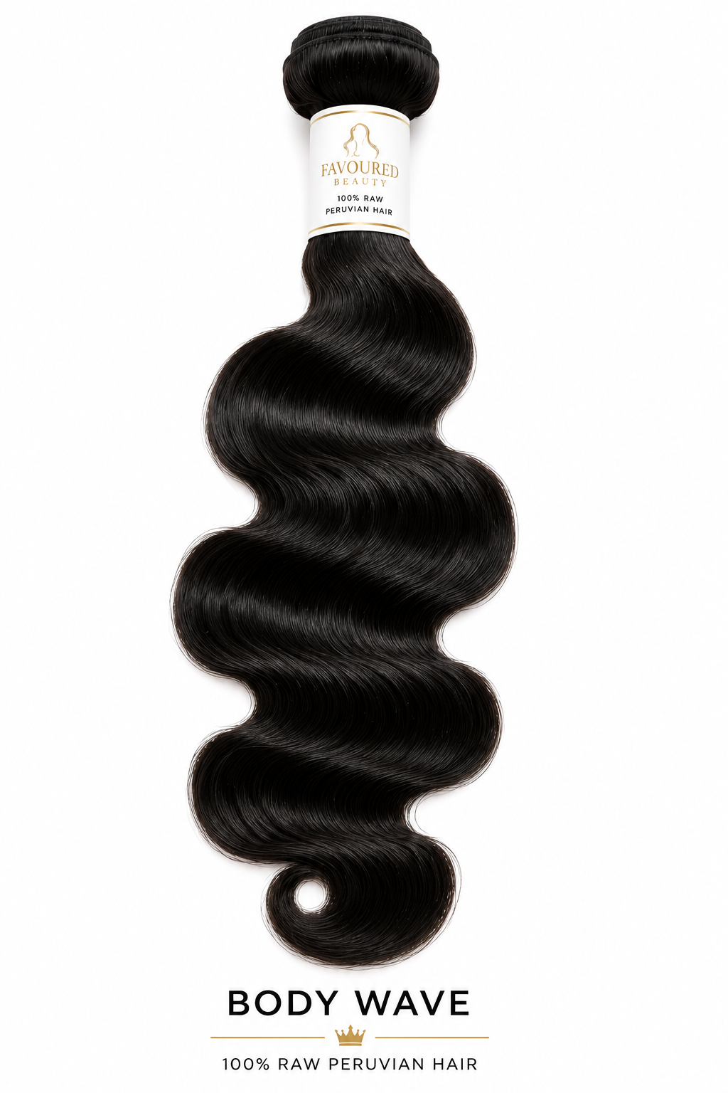 100% RAW PERUVIAN BUNDLES BODY WAVE