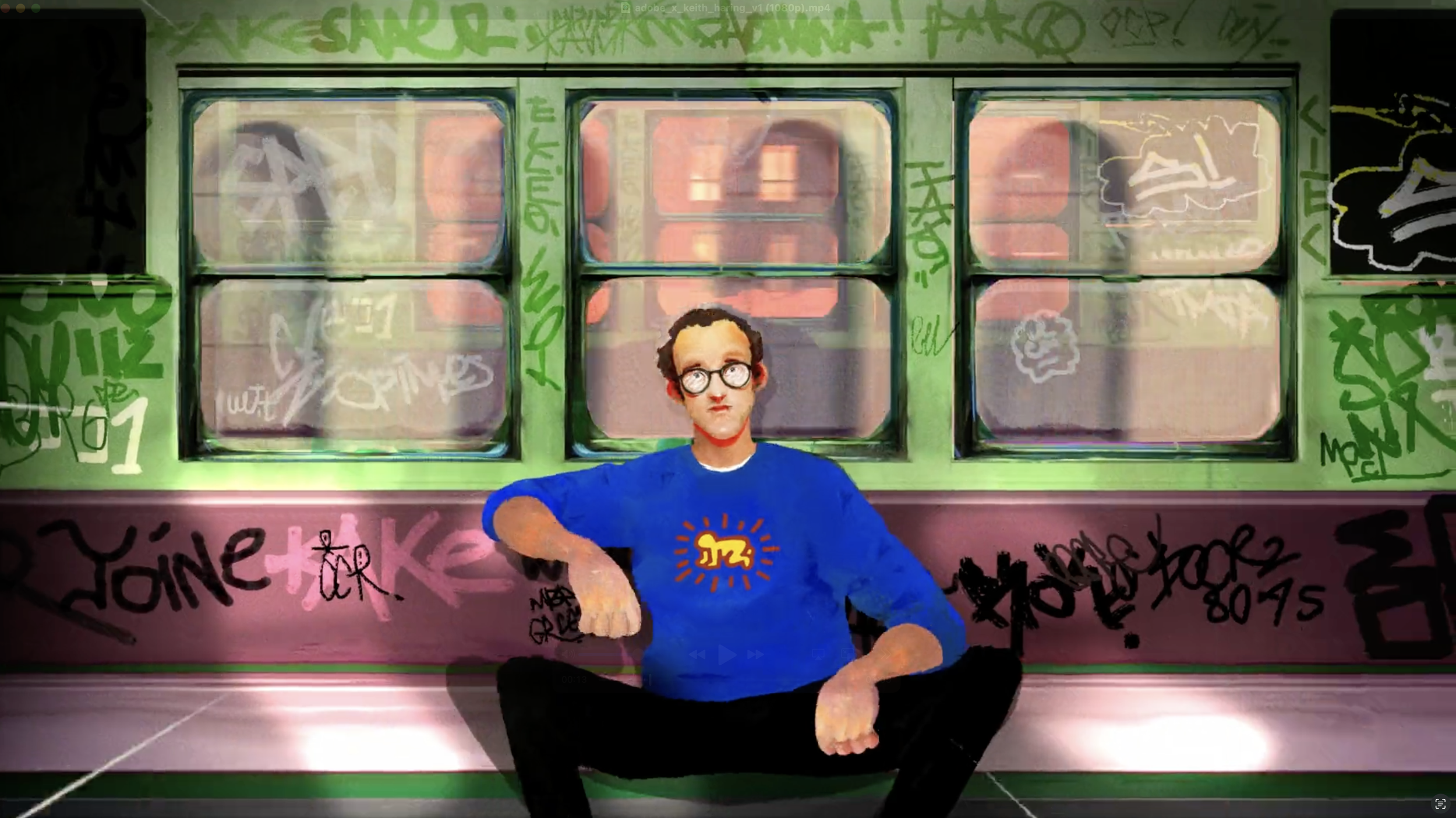 Adobe x Keith Haring