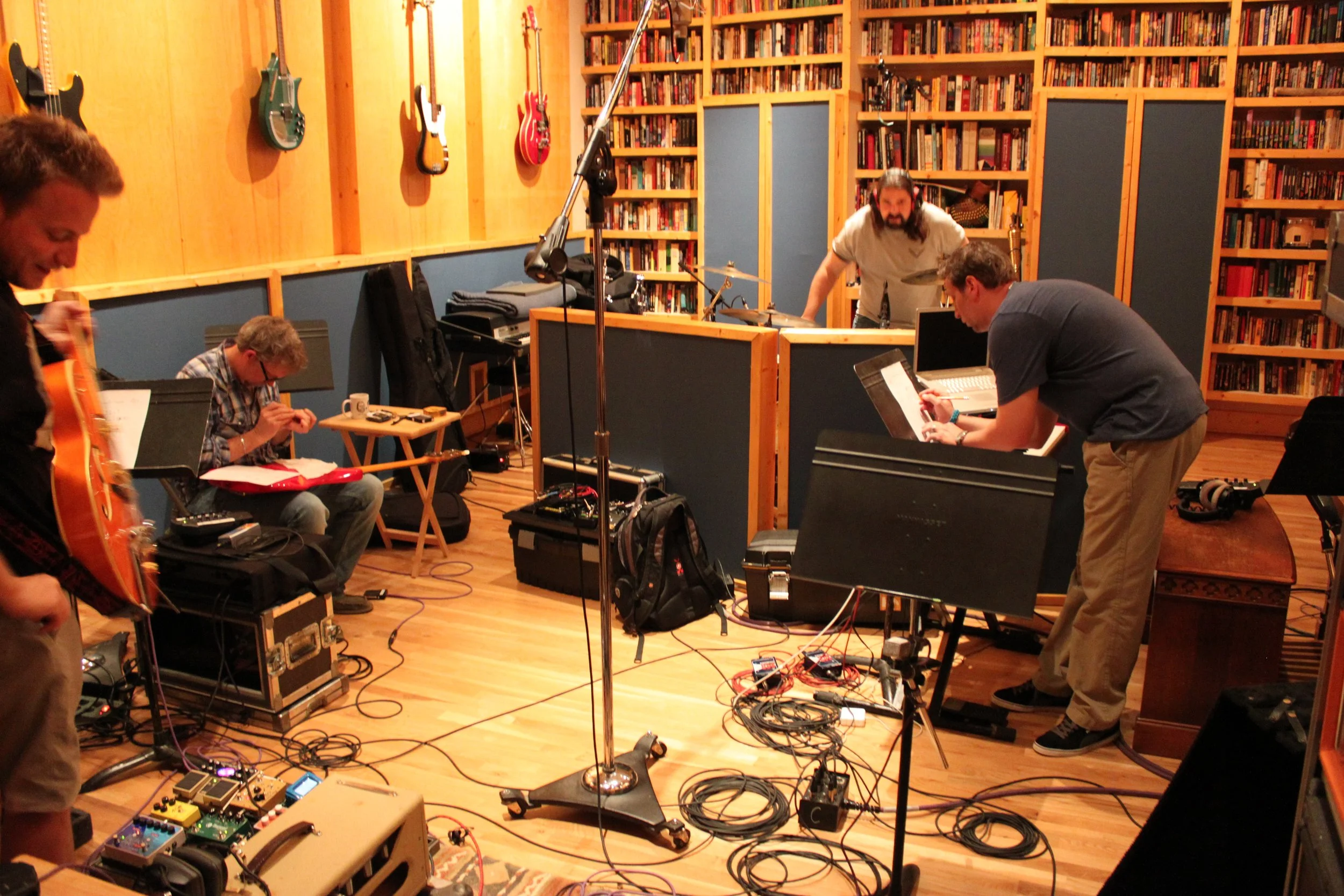 Nashville studio session