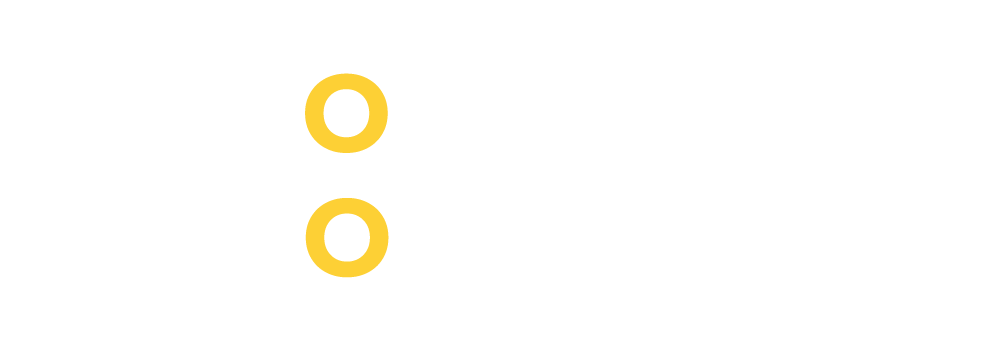 Text reading "Stronger, Together." in white and yellow on a black background.