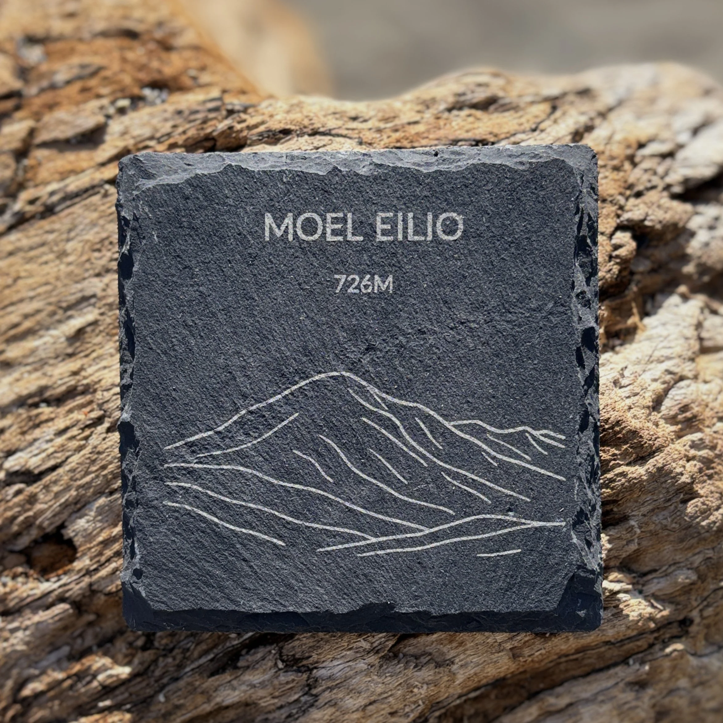 Moel Eilio Slate Coaster
