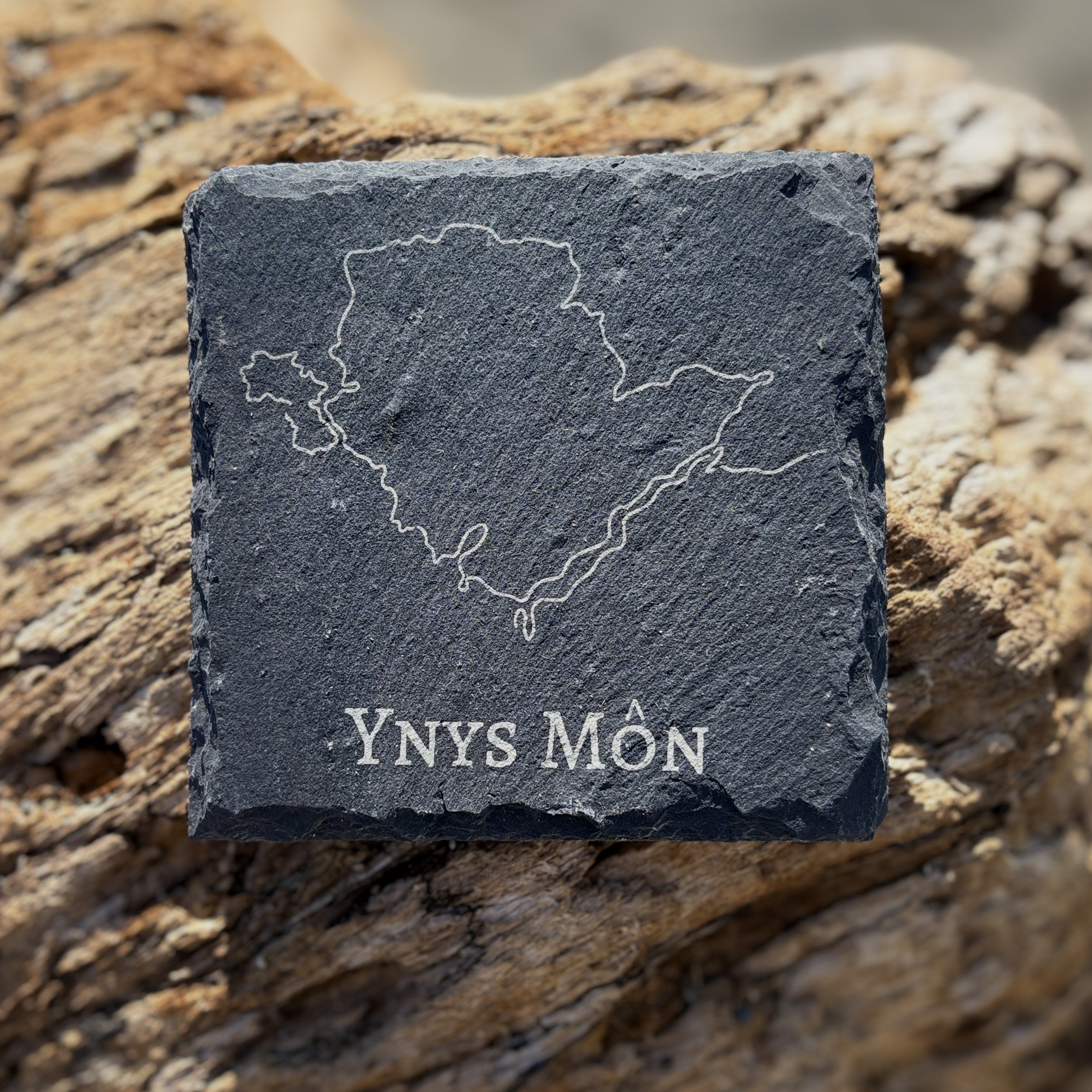 Ynys Mon Slate Coaster