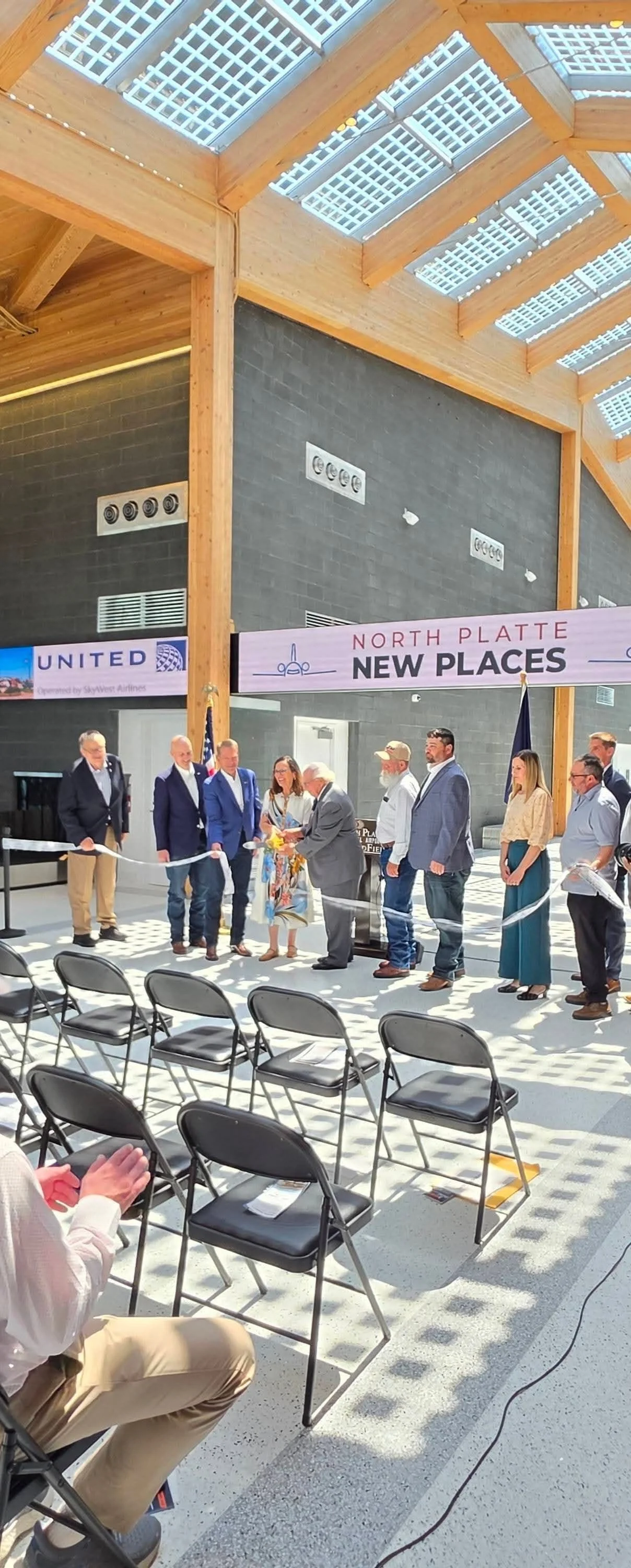 Welcome home! New terminal opens its doors