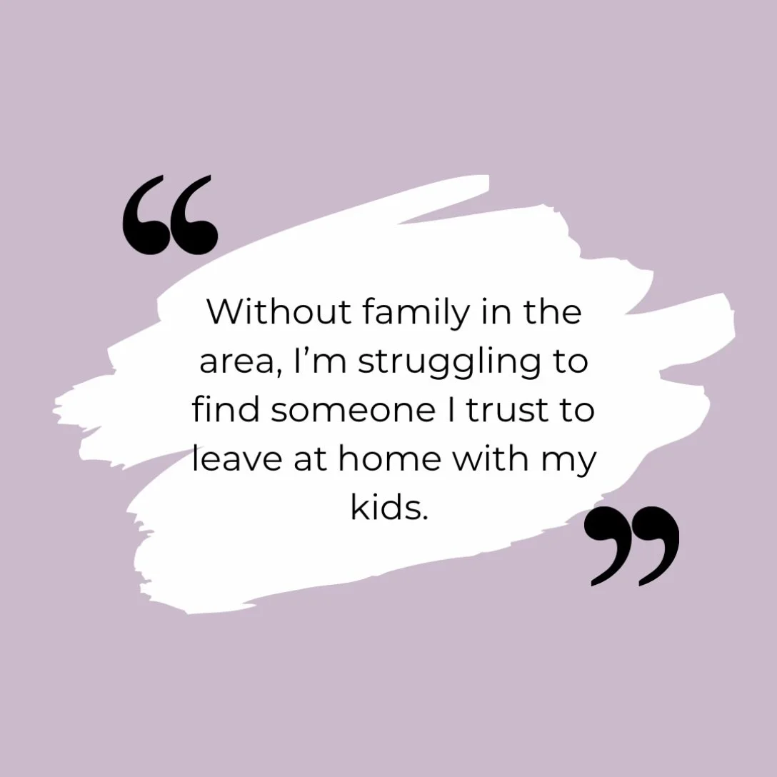 We hear this all the time. No grandparents down the road, no built-in village. That&rsquo;s exactly why we&rsquo;re here.