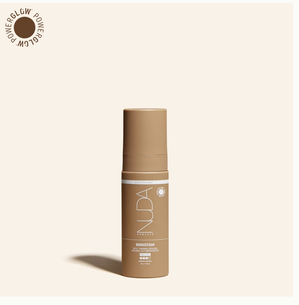 NUDA BronzeFoam – Medium | Travel Size