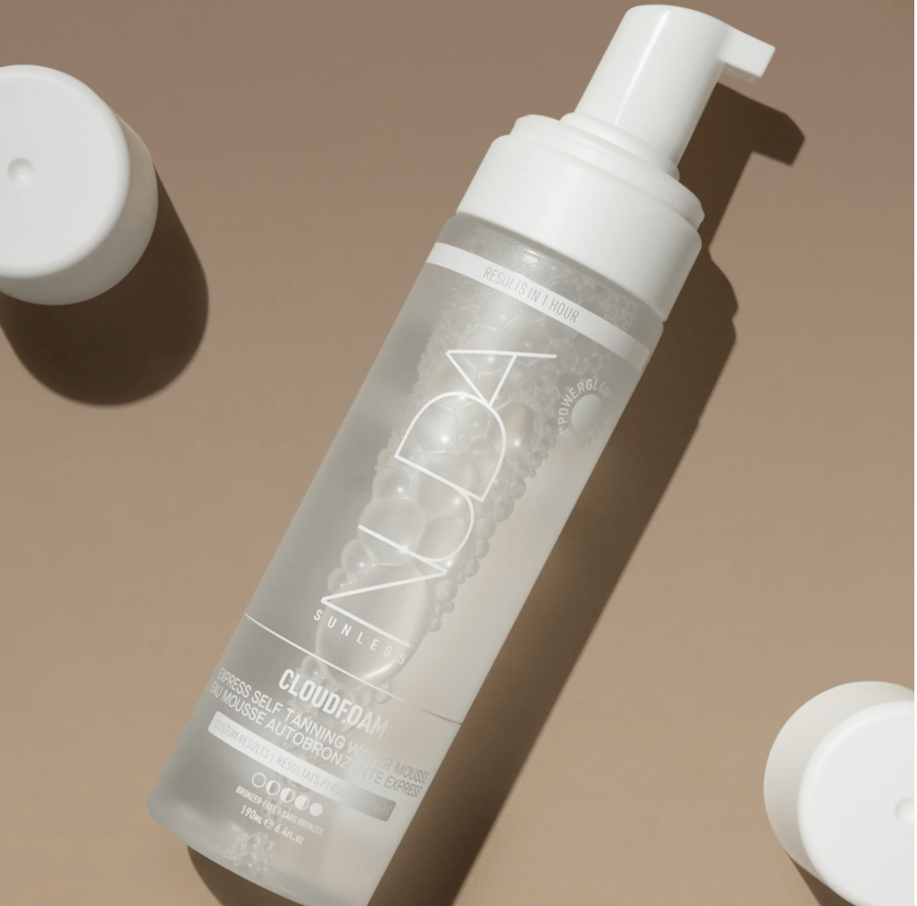 NUDA CloudFoam – Express Self-Tanning Water Mousse