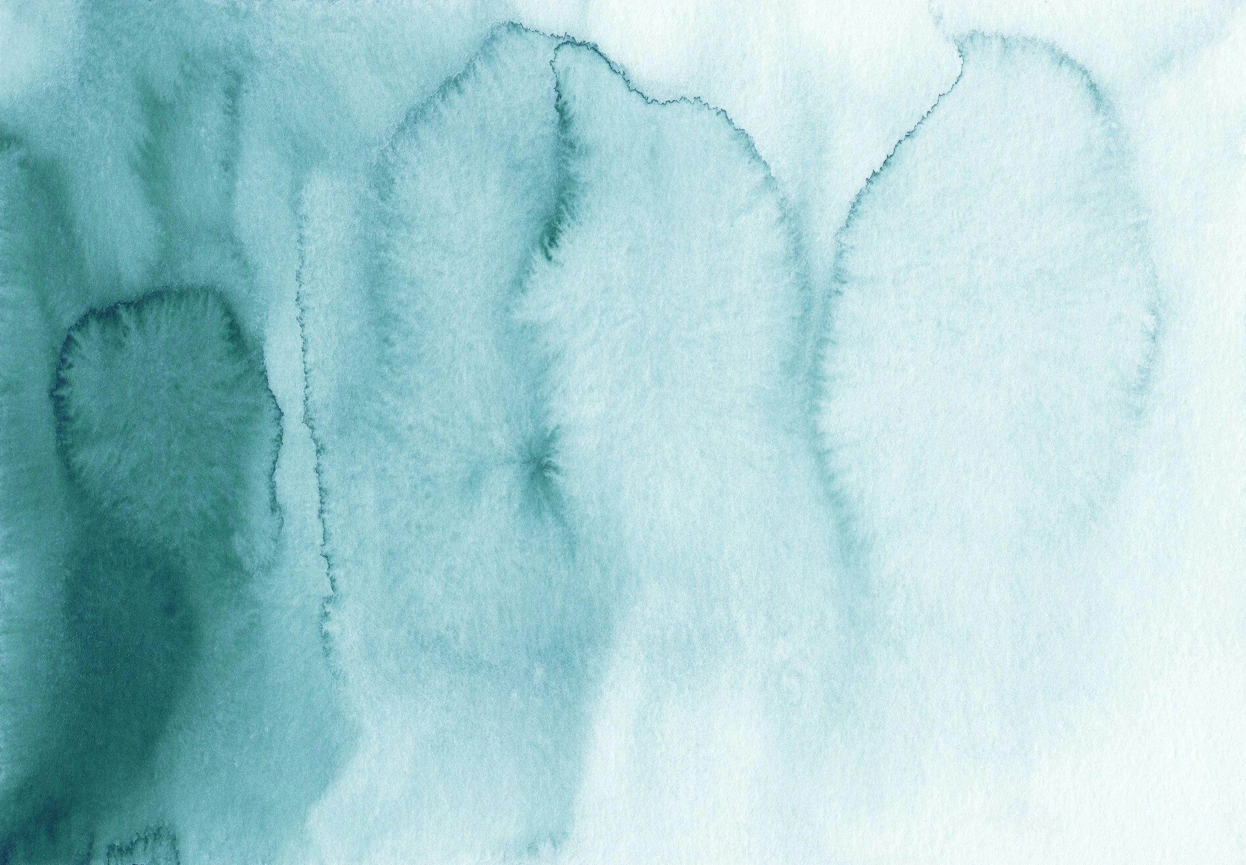 Light blue watercolor wash with textured streaks and variations in color density.
