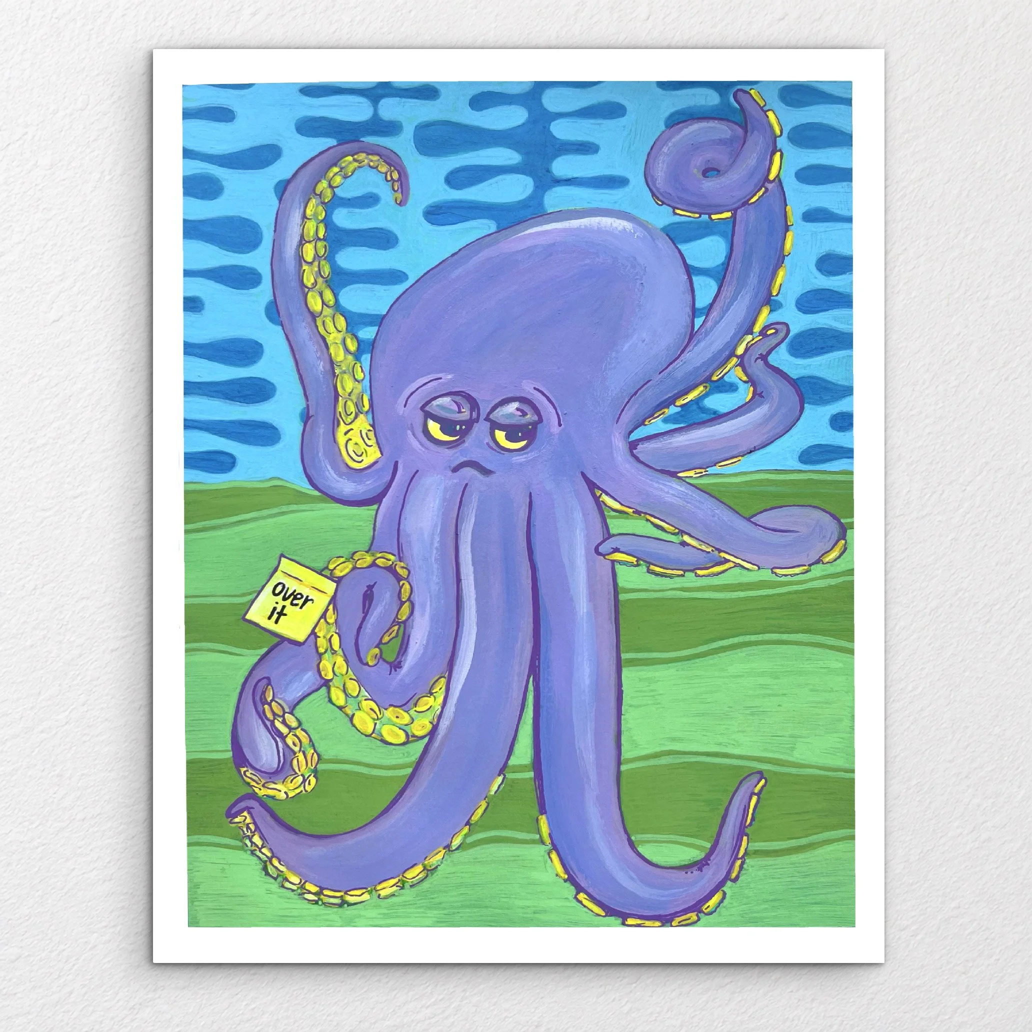 Over It - 8 x 10 Print
