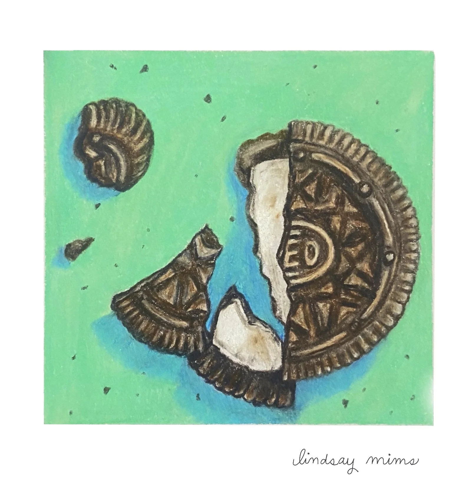 No Crumbs - 5 x 5 Print