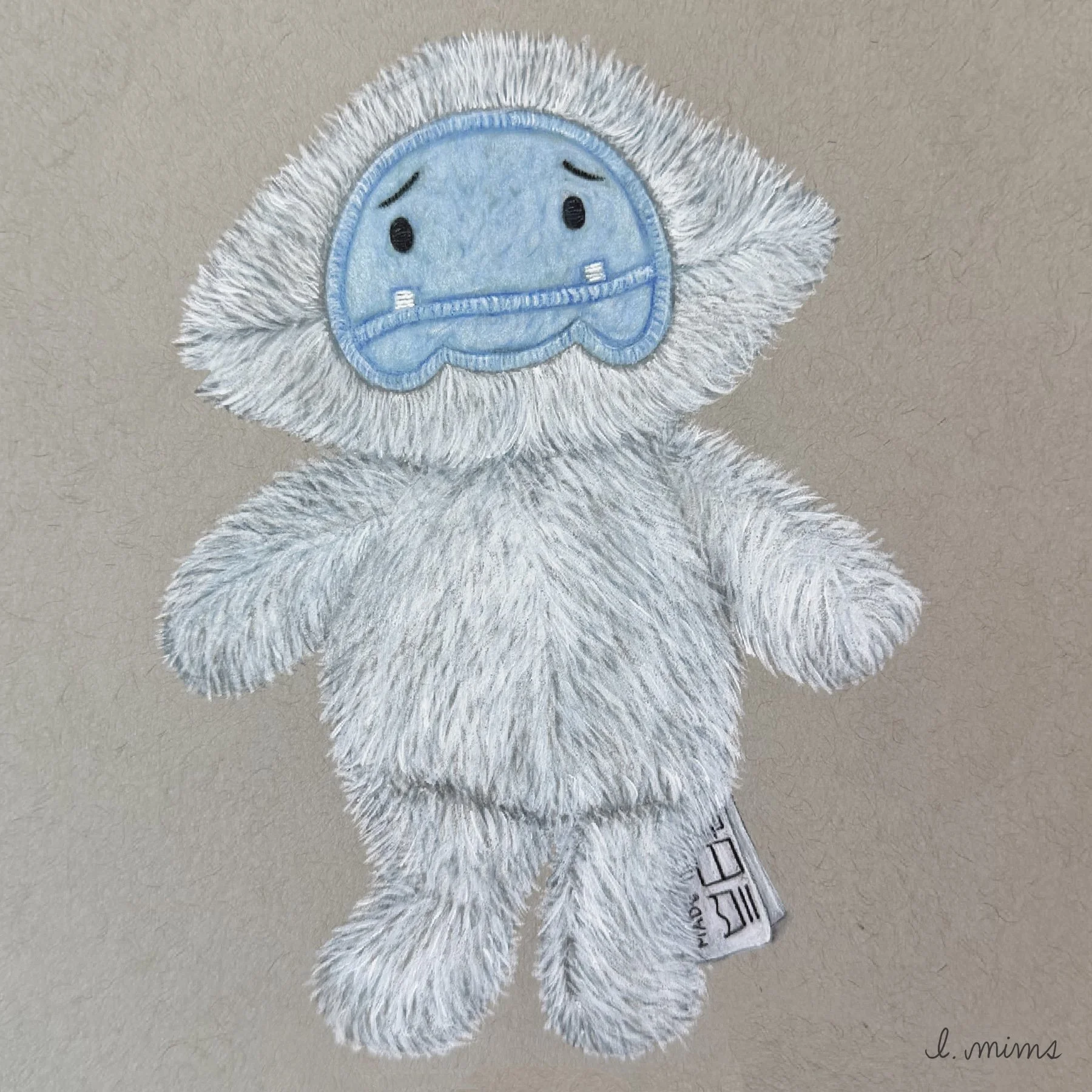 I’m Sure It’s Fine - 7 x 7 Original