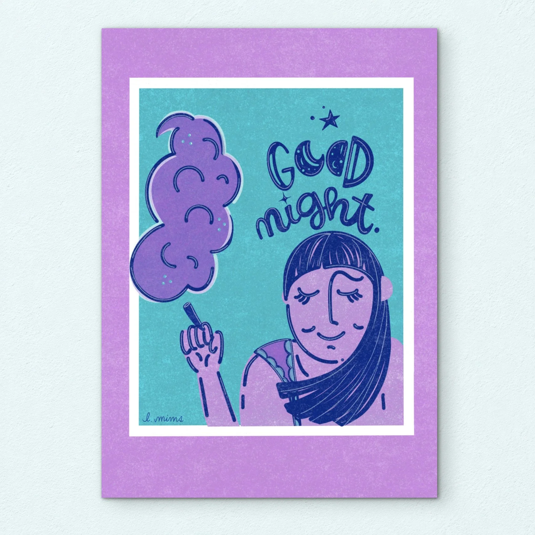 Good Night - 5 x 7 Print