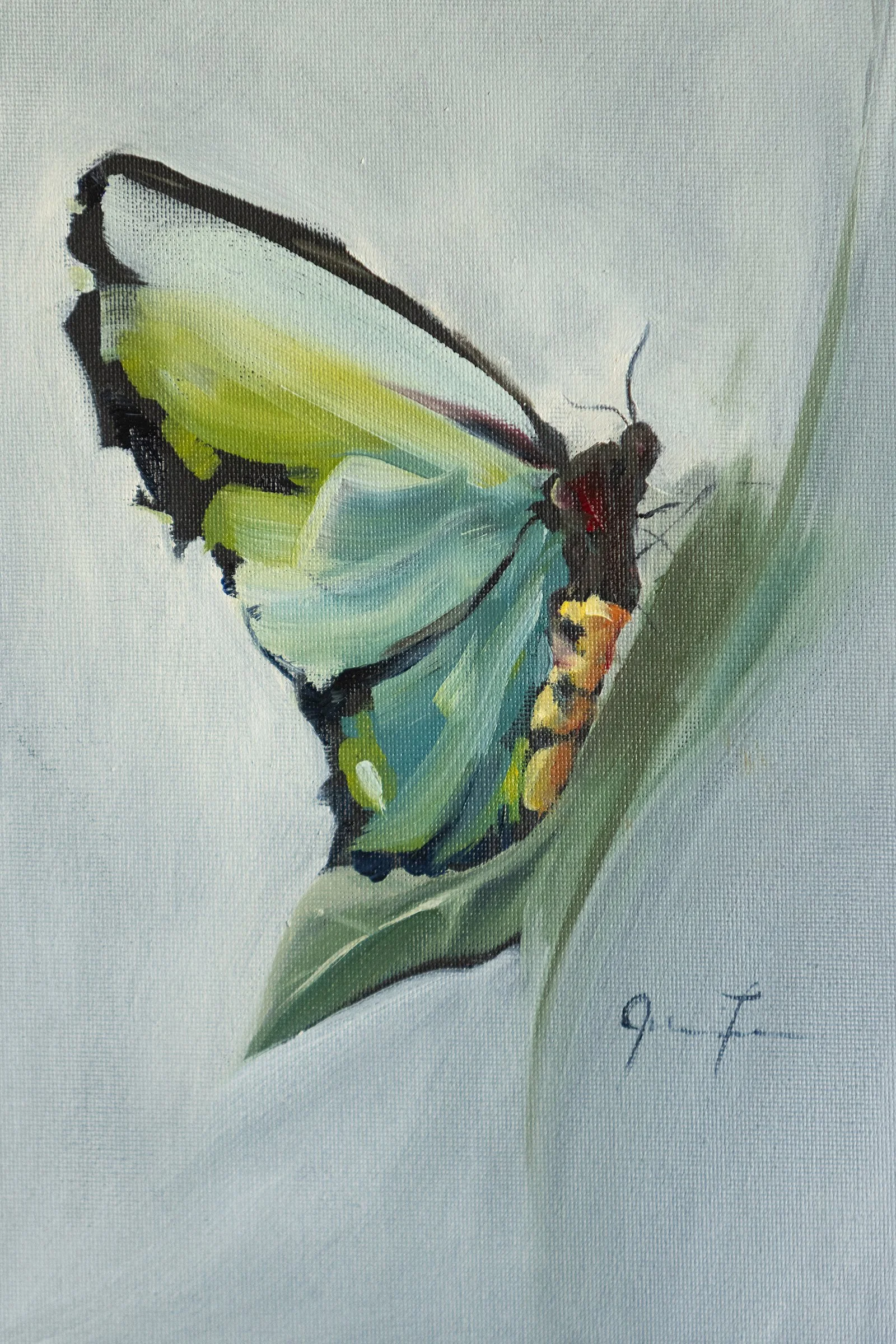 Meant to love 9x12 oil paint on panel