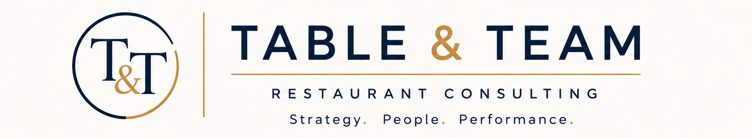 Table &amp; Team Restaurant Consulting