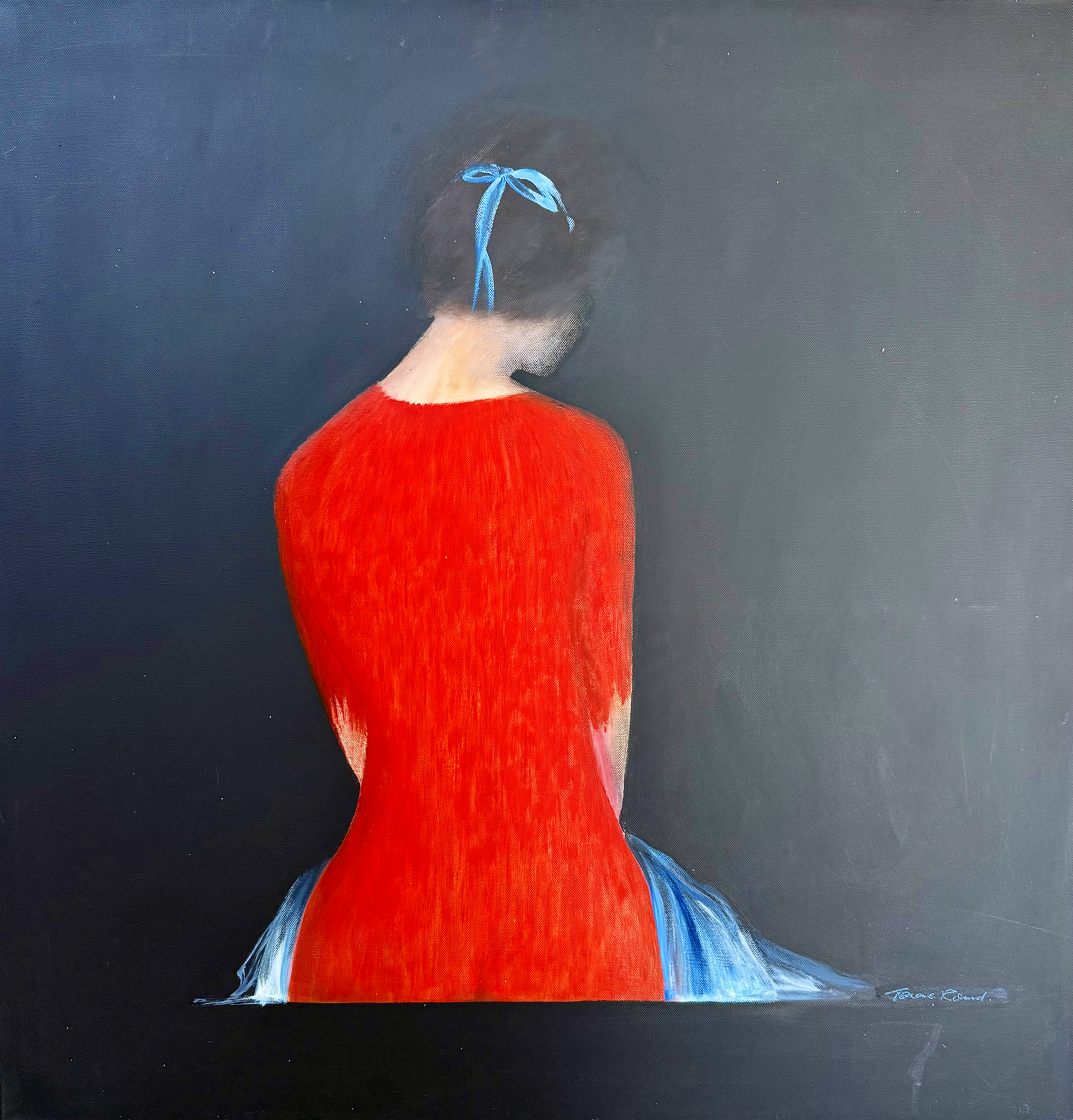 Figurative and realist paintings by British artist Terence Round