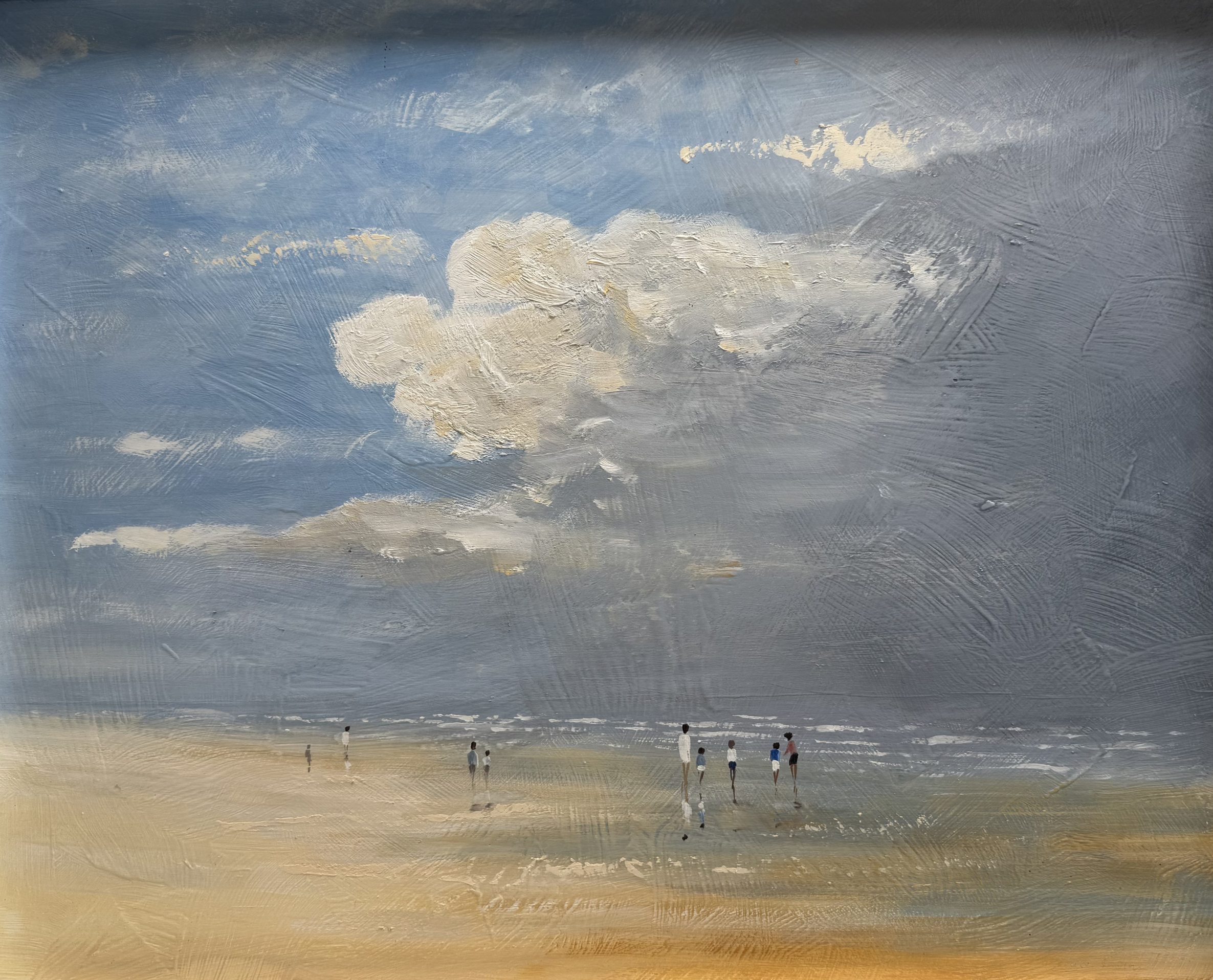 Beach Walk - 48 x 58 cm