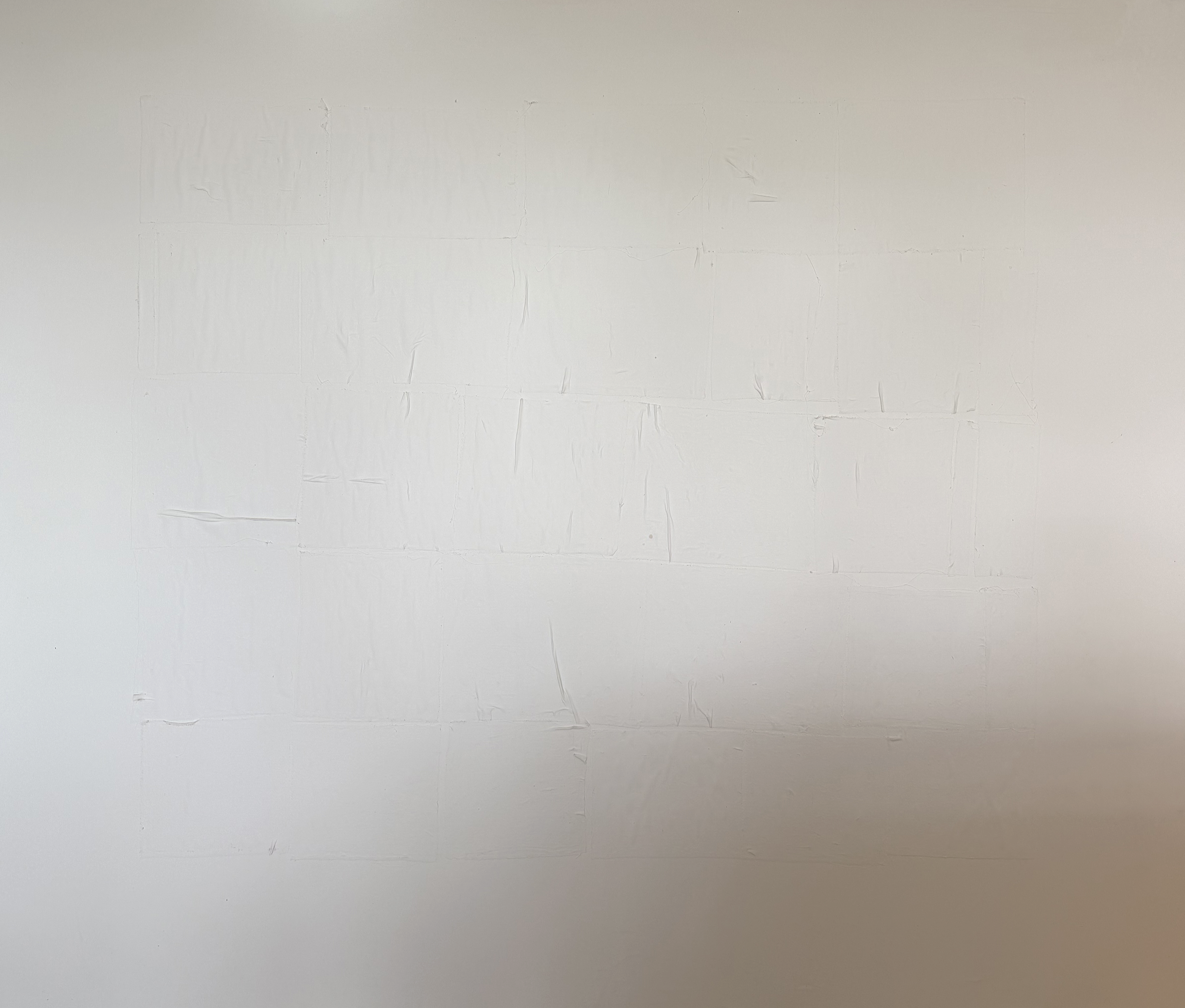 White on white - 155 x 185 cm 