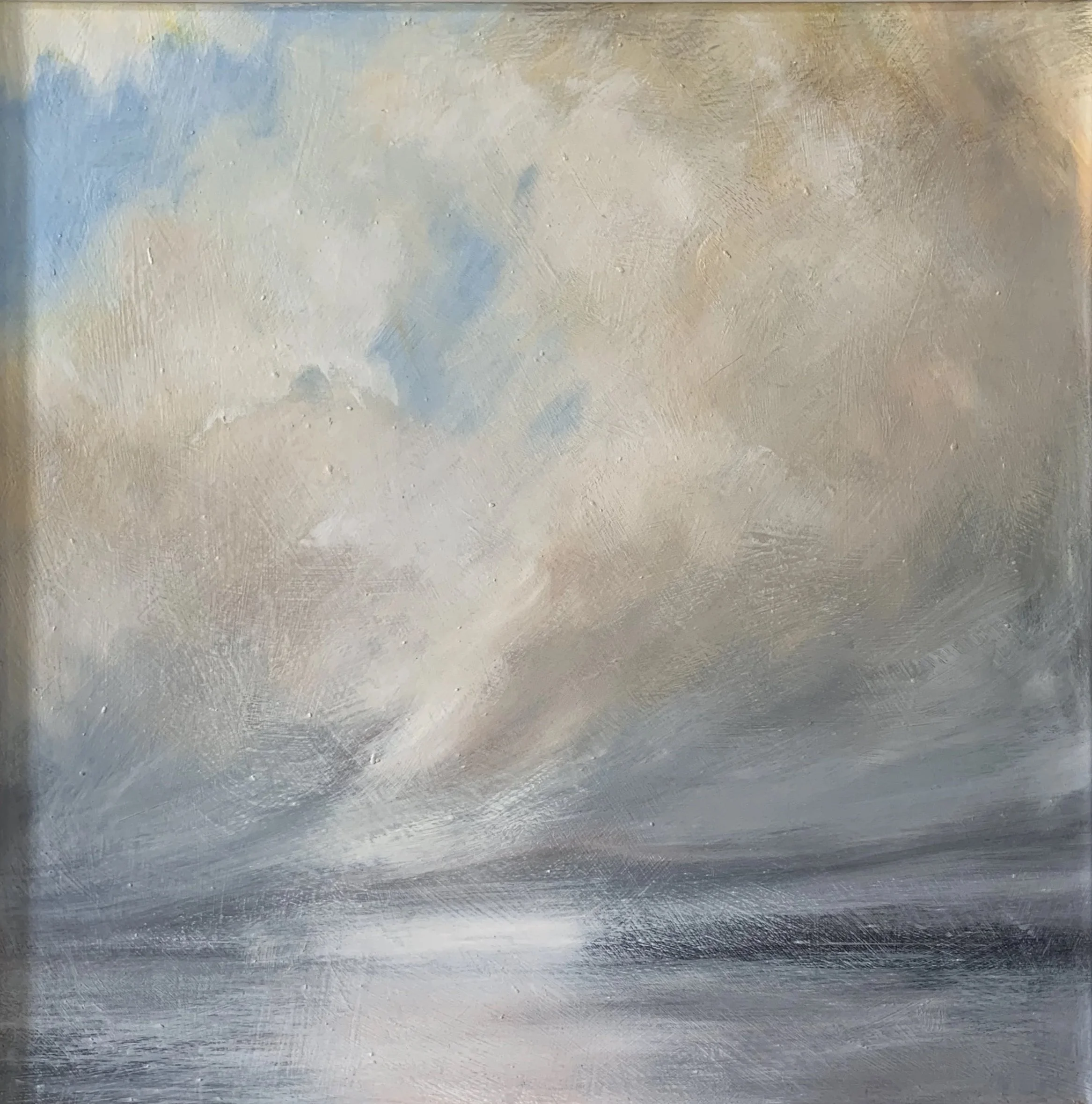 Clouds and Lakes - 63 x 63 cm