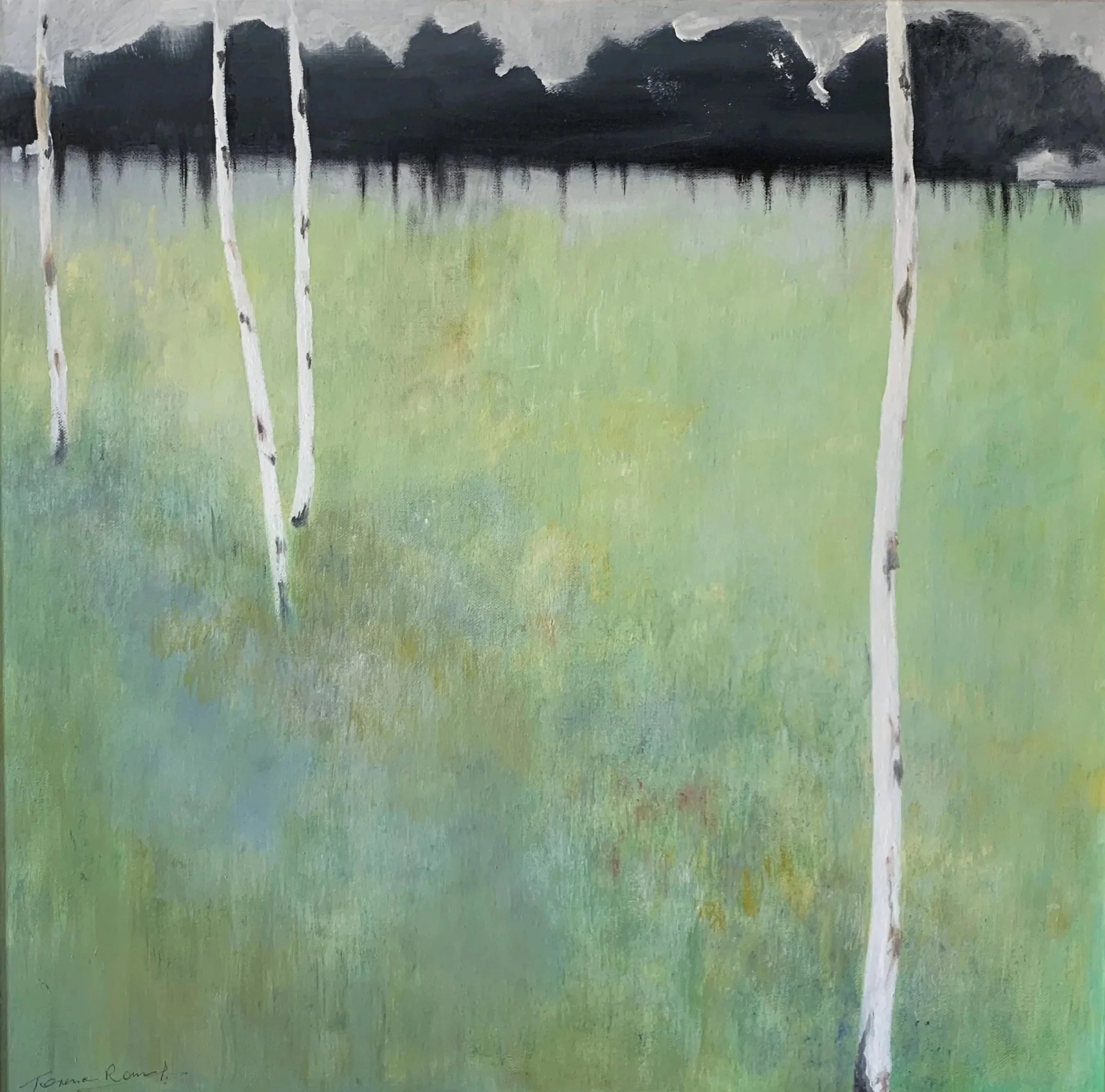 Landscapes and Seascapes paintings by British artist Terence Round