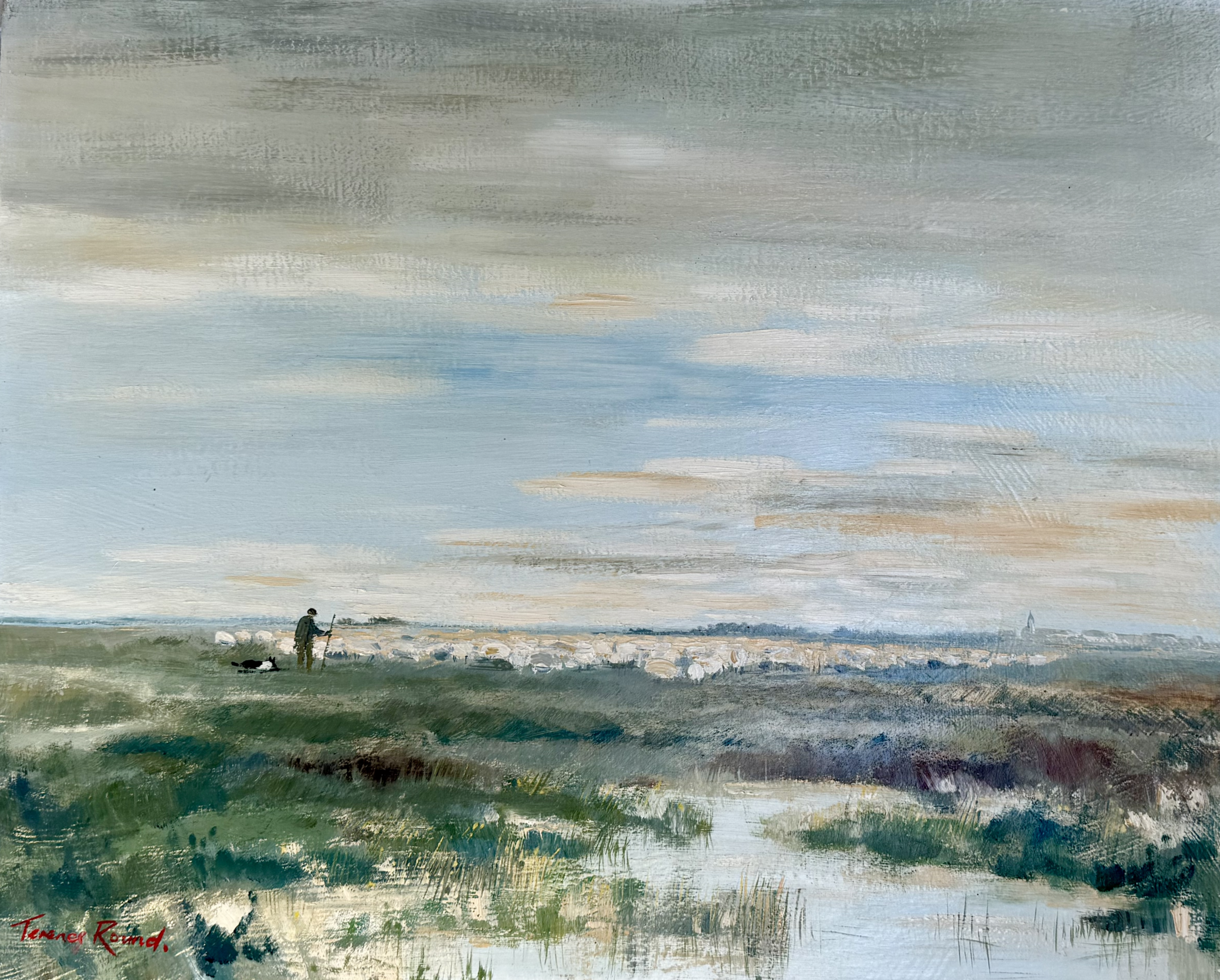 The Shepherd - 40 x 50 cm