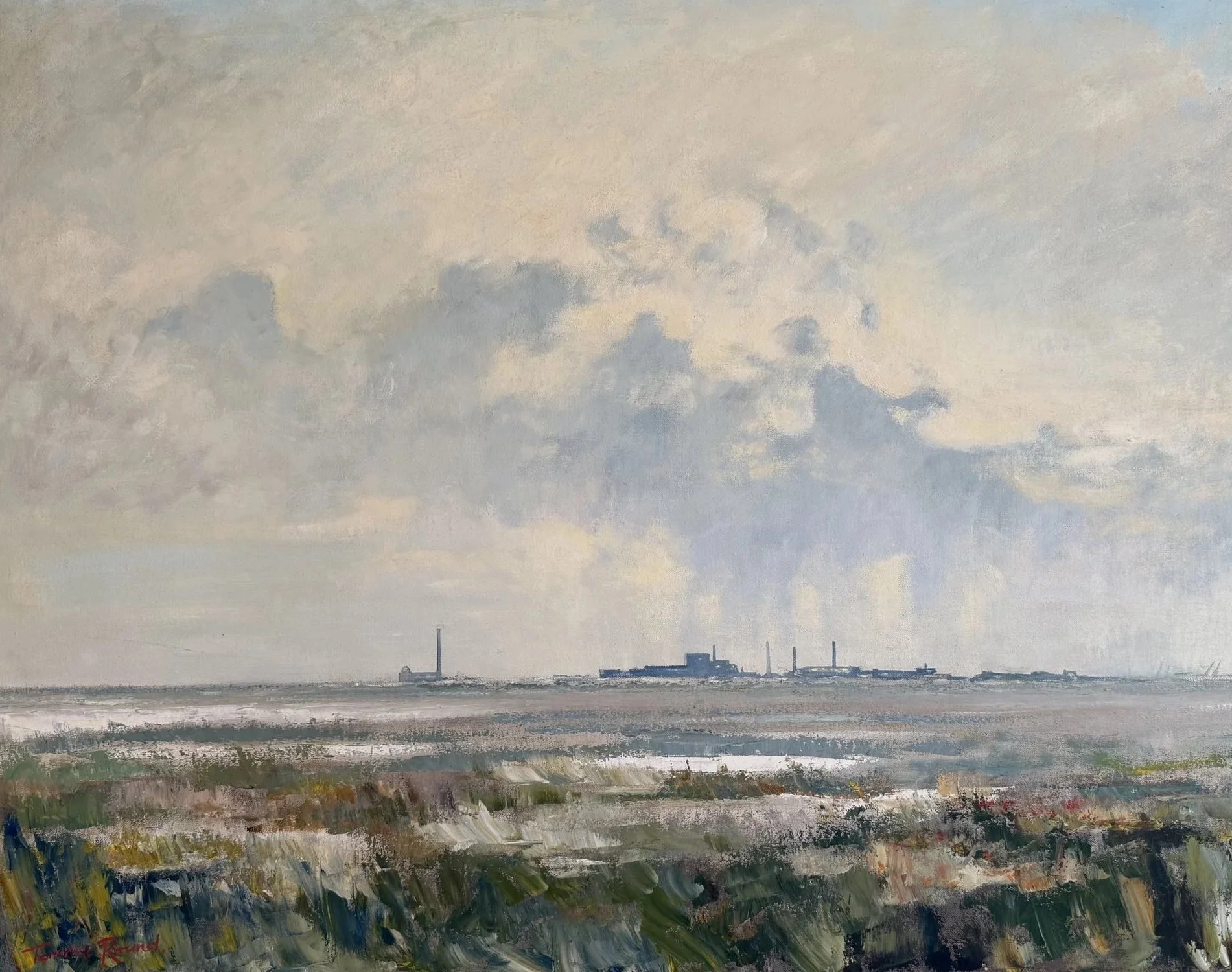 Docklands - 100 x 107 cm 