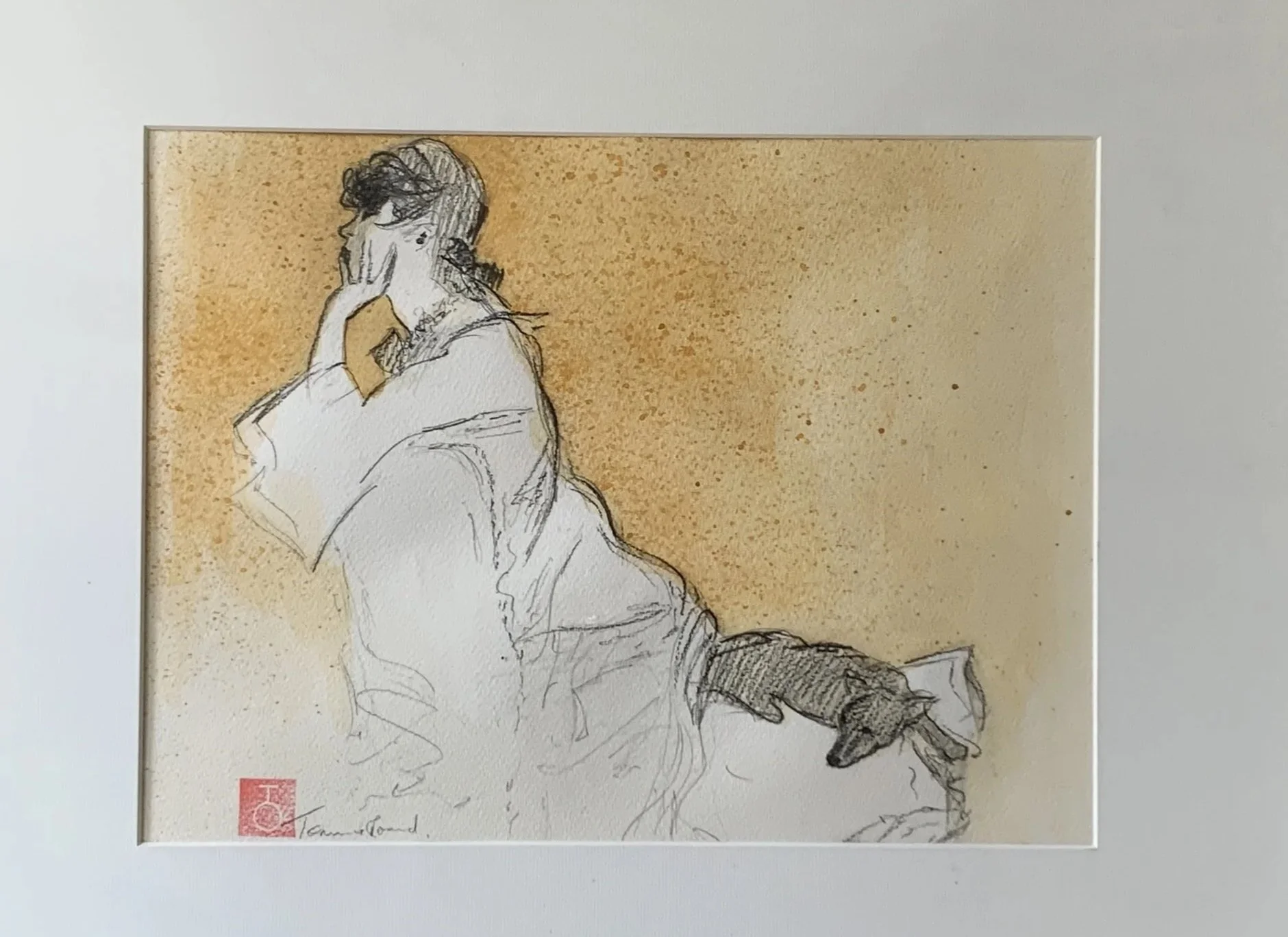 Daydreaming - 53 x 73 cm 