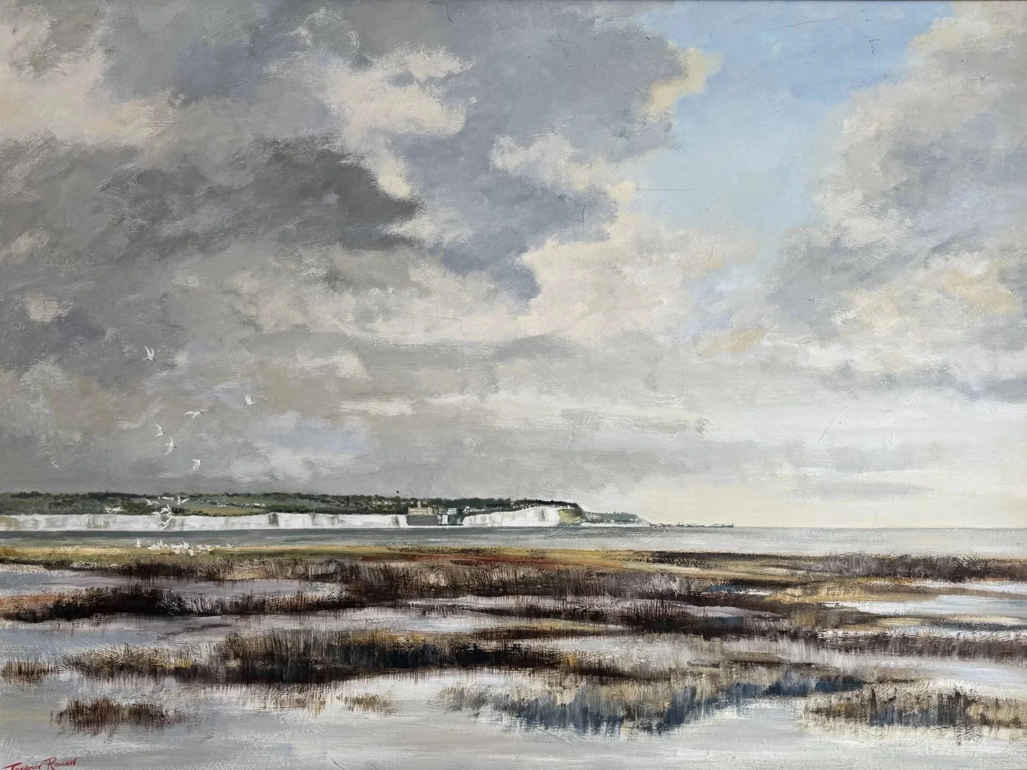 White Cliffs of Dover - 100 x 127 cm