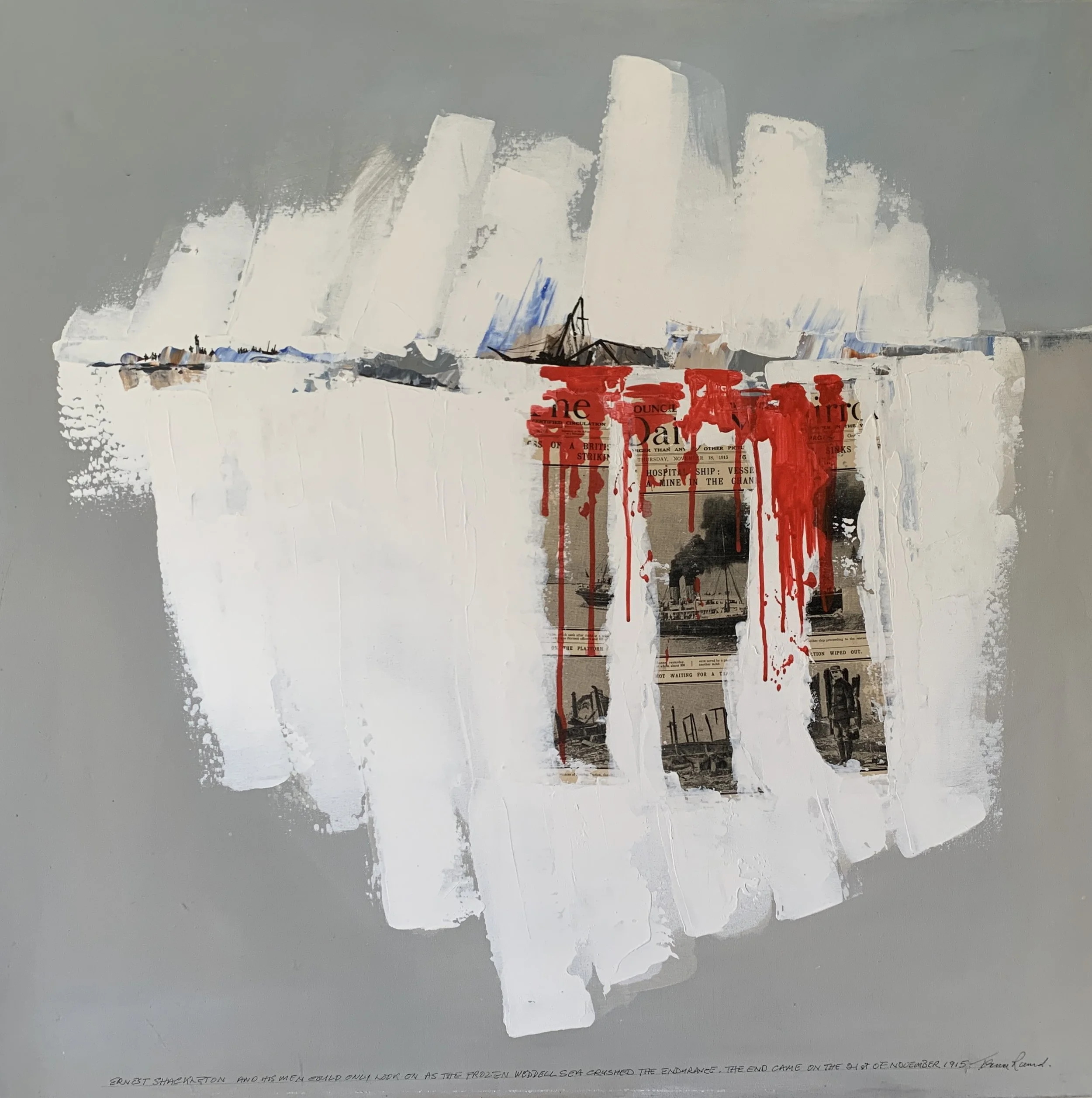 Endurance (II),
Shackleton Series - 92 x 92 cm 