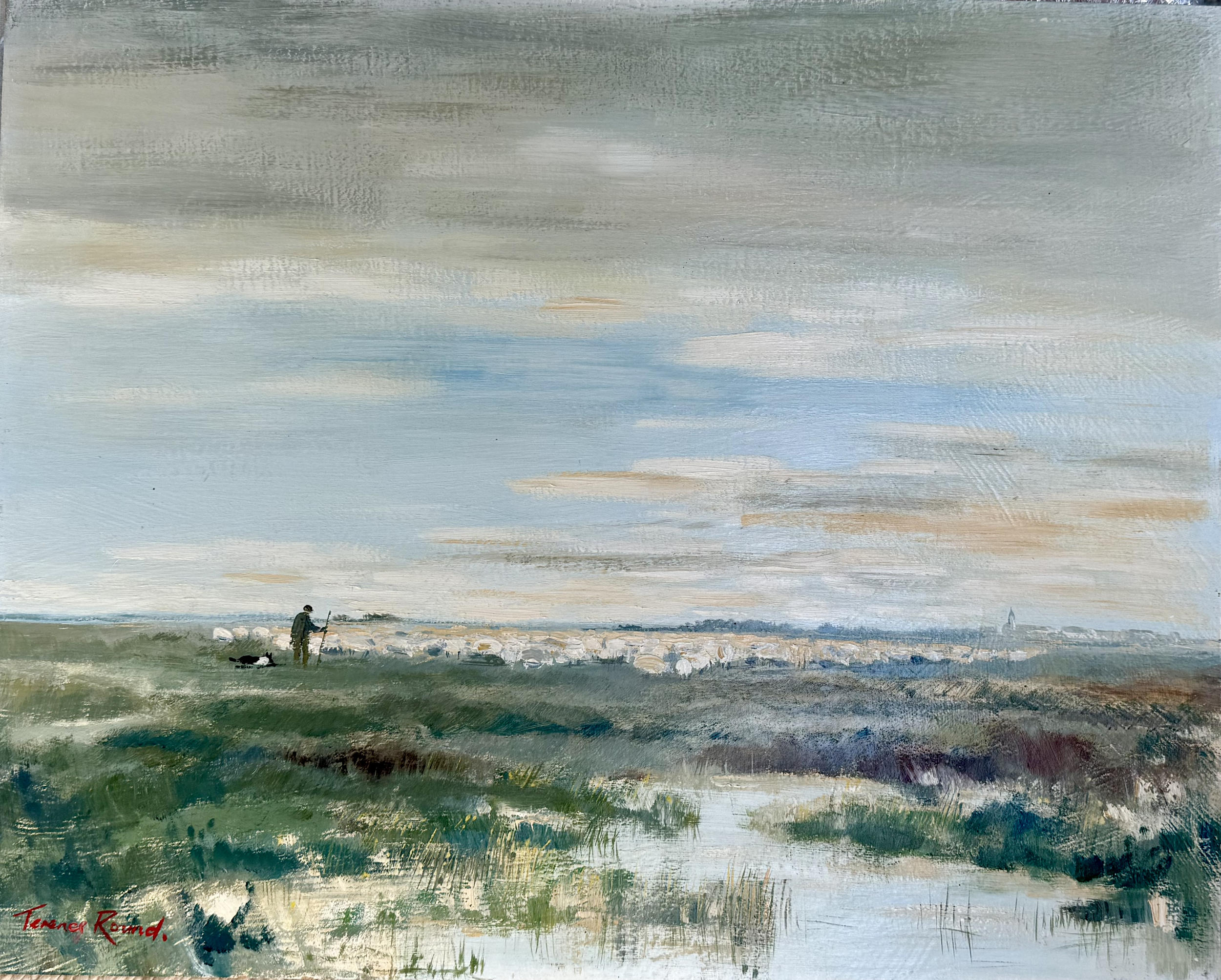 The Shepherd - 40 x 50 cm