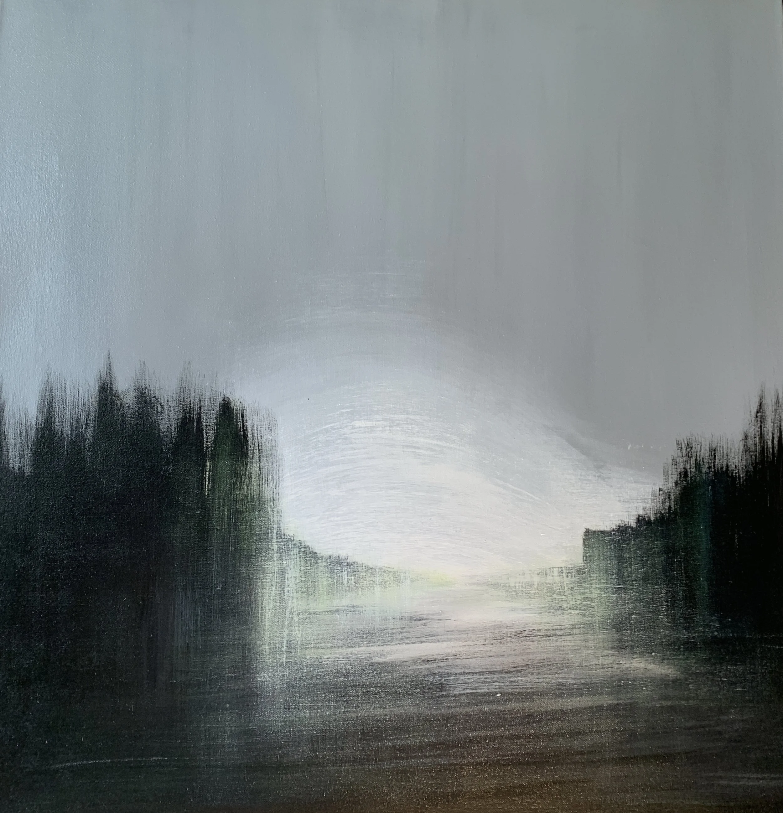Wistful Dawn (I) - 90 x 90 cm