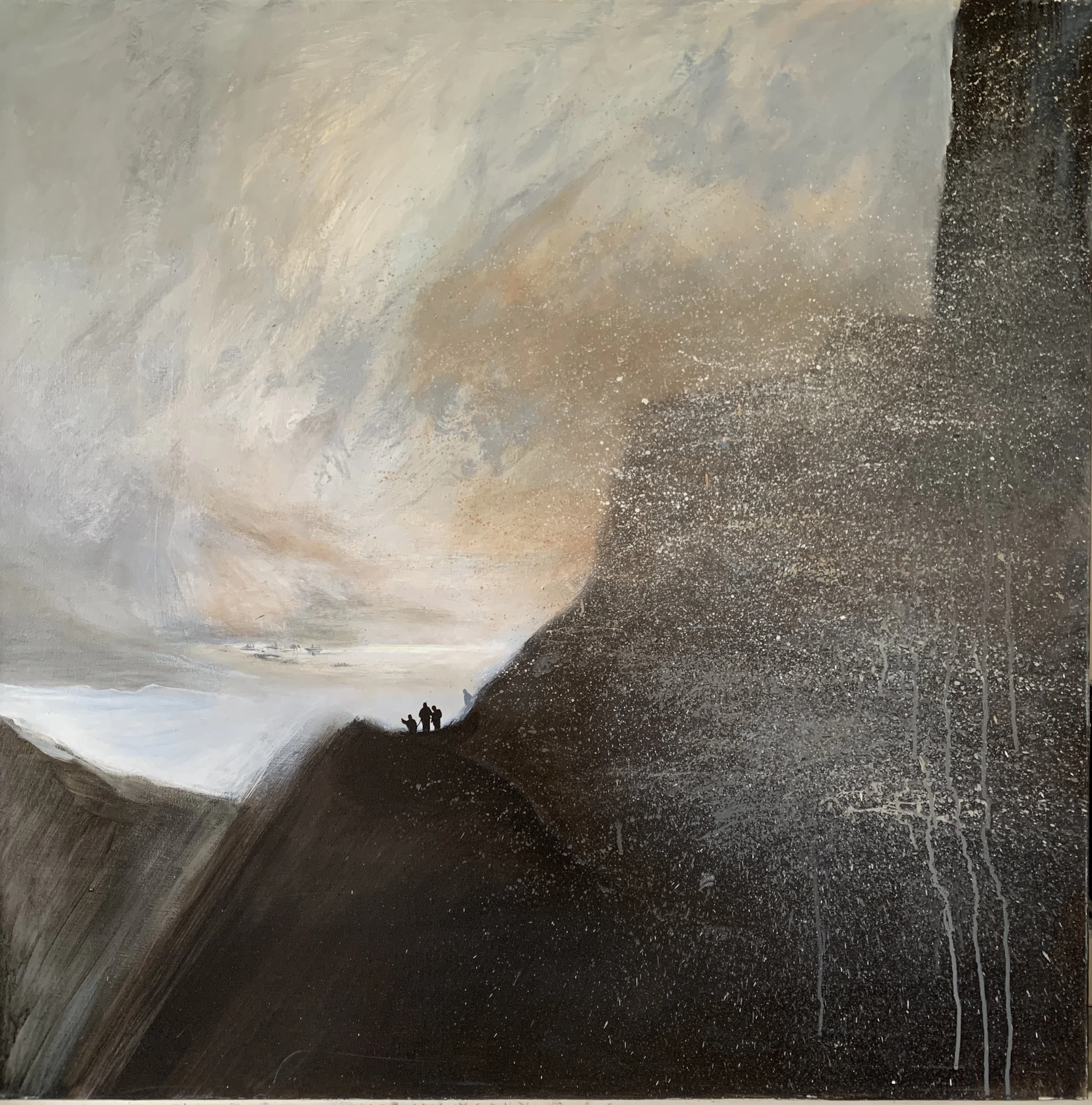 Trekking Georgia,
Shackleton series -
92 x 92 cm
