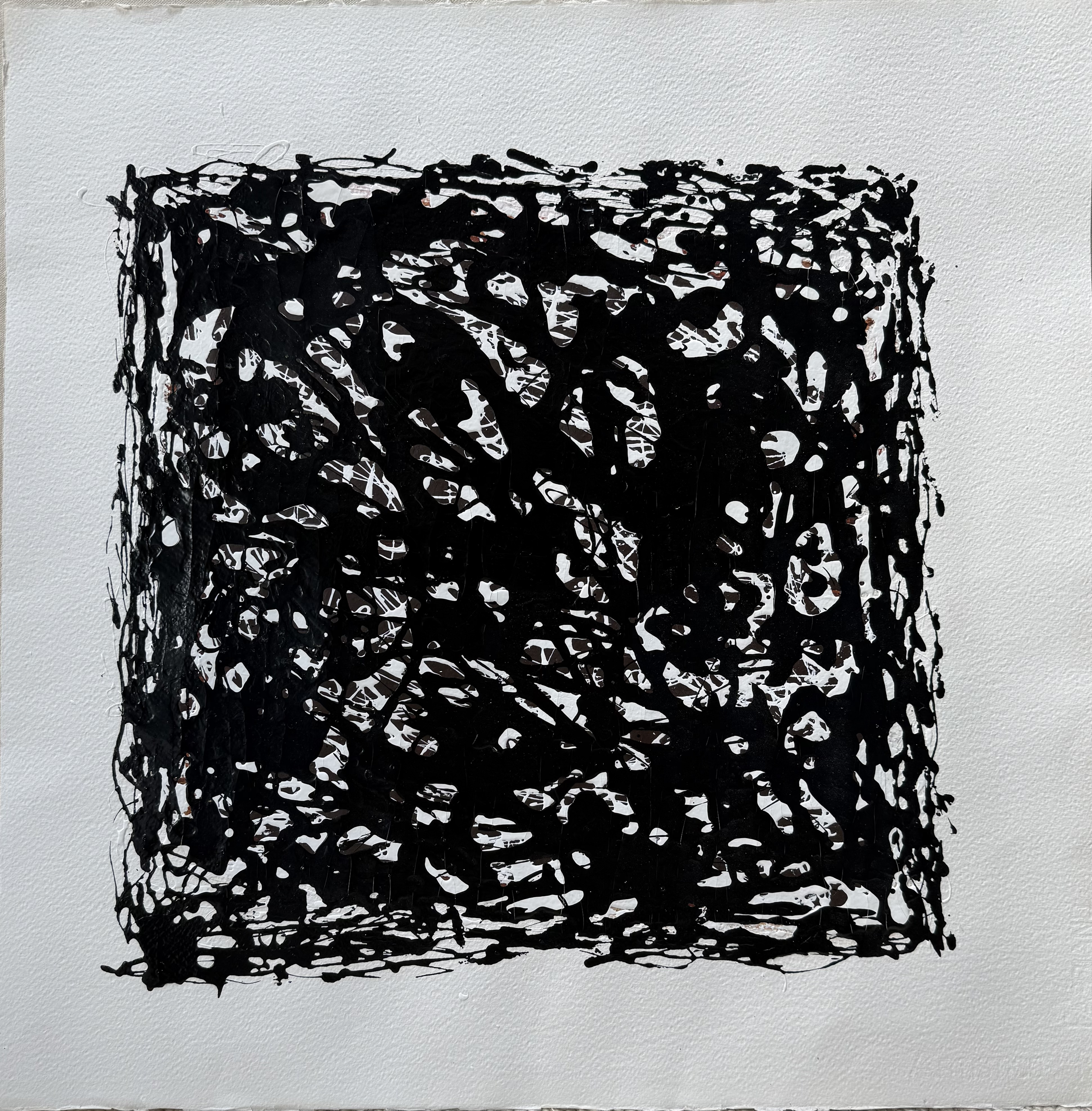 Abstract VIII - 56 x 56 cm