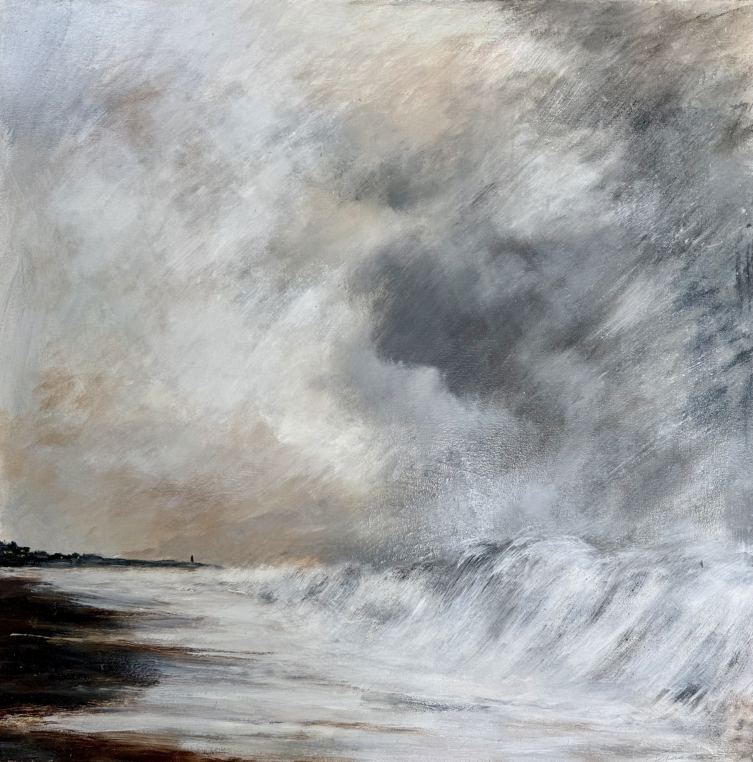 Storm - 82 x 82 cm