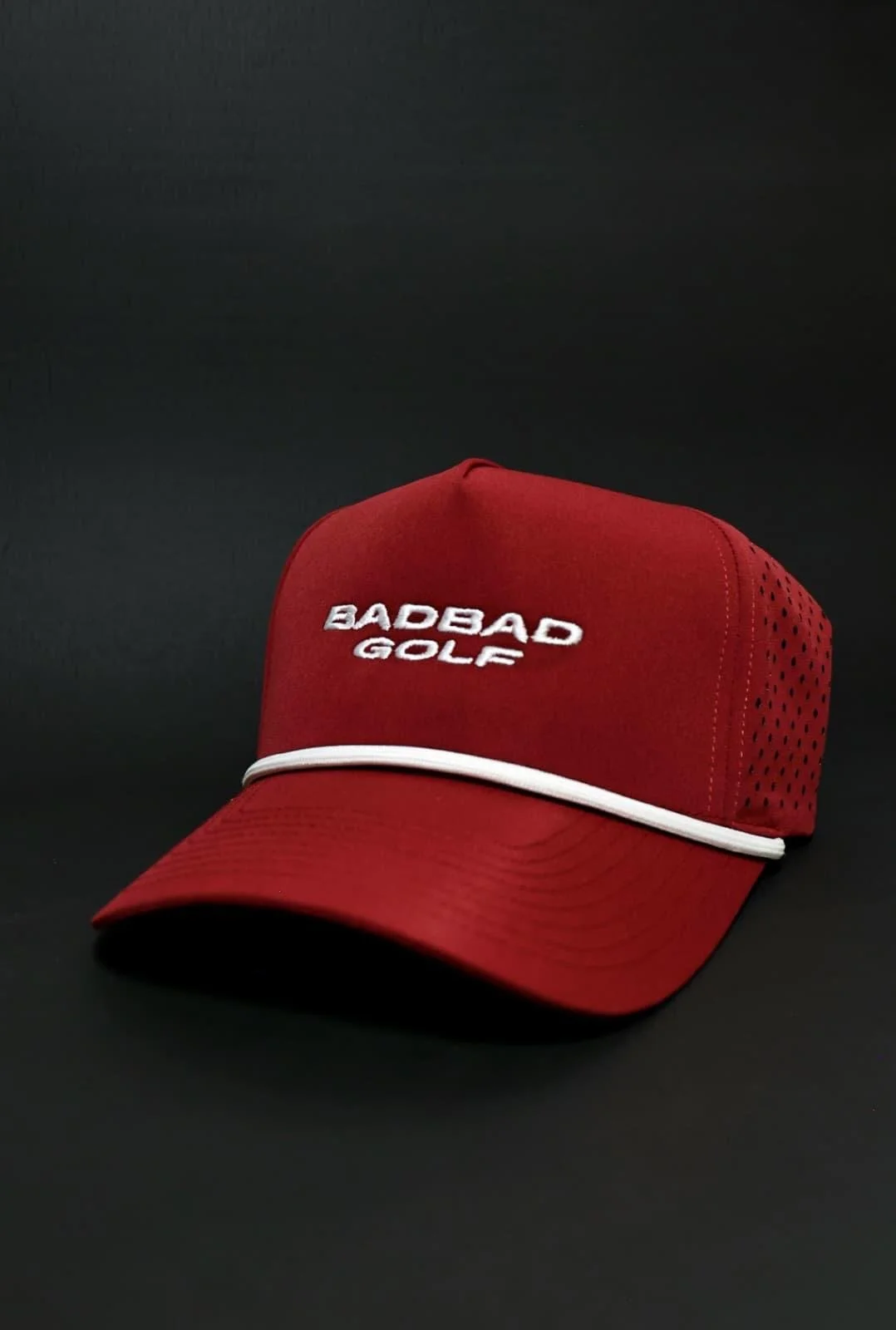 BadBadGolf Cap - Dunkelrot